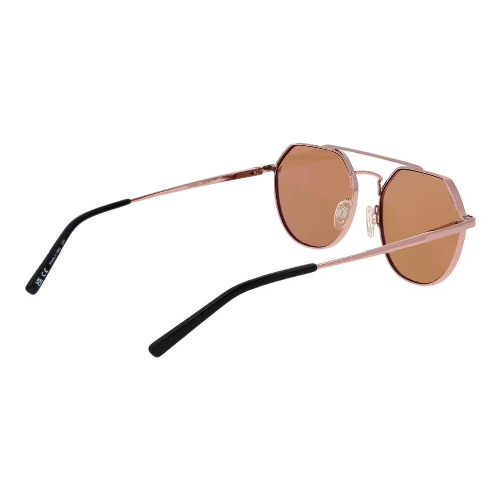 Serengeti Sonnenbrille aus Roségold-Metall