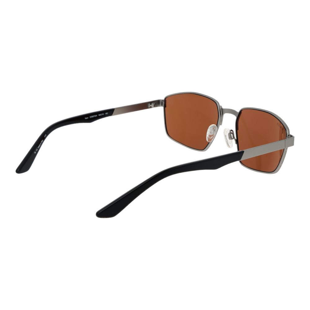 Serengeti Graue Sonnenbrille aus Metall