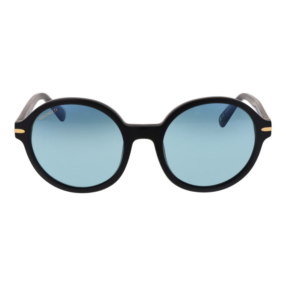 Serengeti Schwarze Sonnenbrille aus Acetat