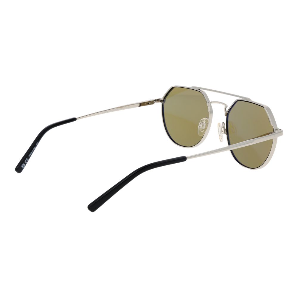 Serengeti Sonnenbrille aus silbernem Metall