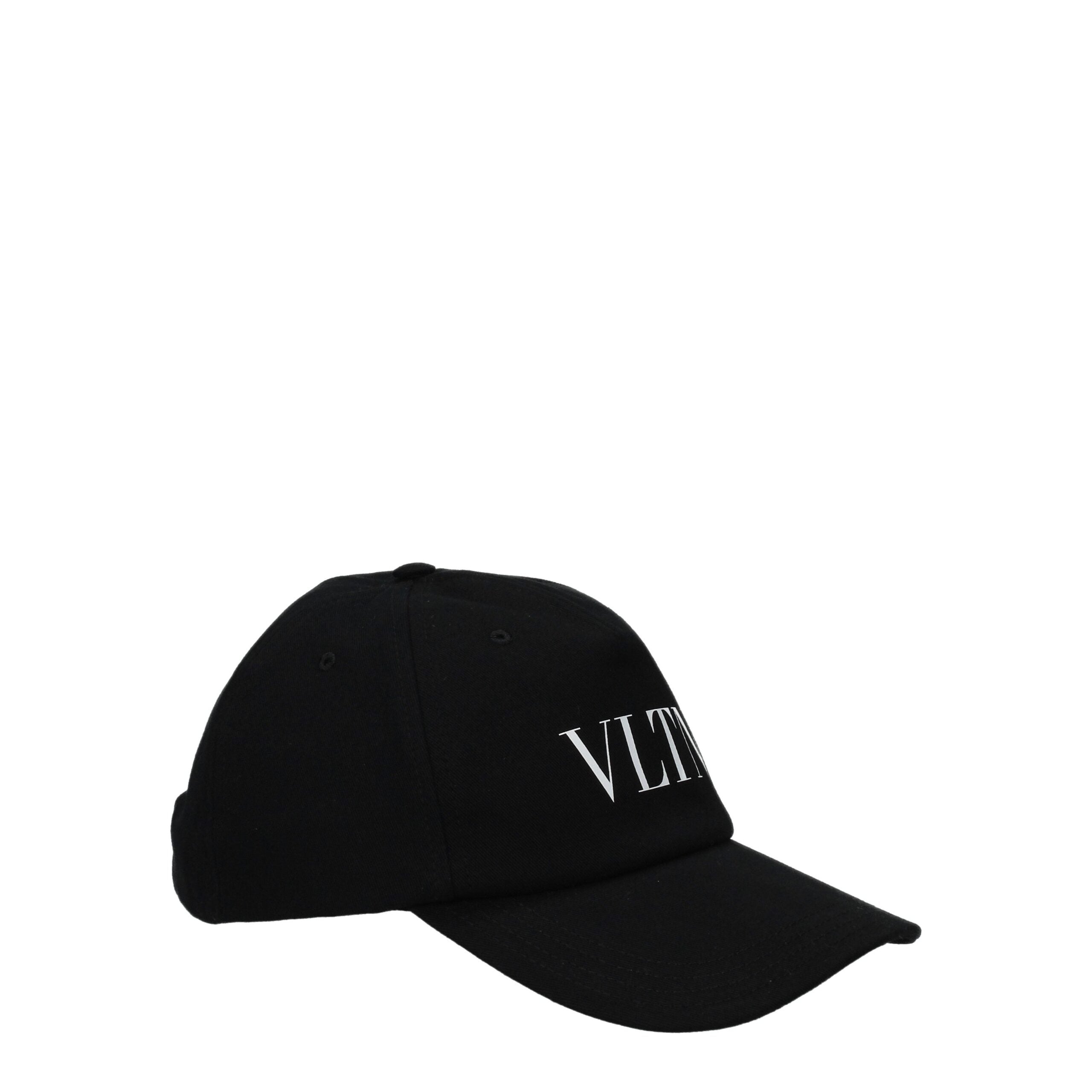Valentino Garavani Schwarze Baumwollkappe (Baseball Cap)