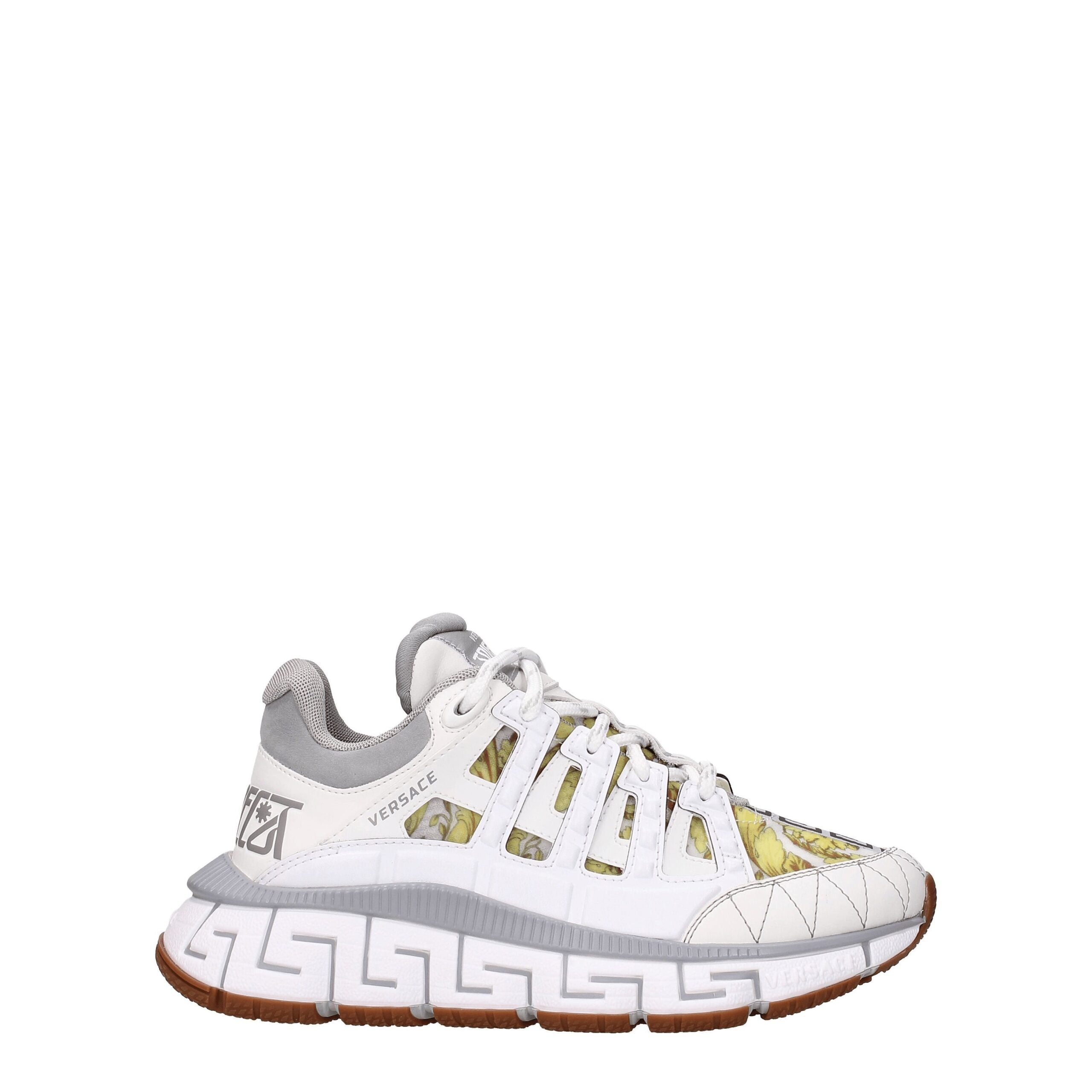 Versace Weiße Leder-Athletic-Sneaker