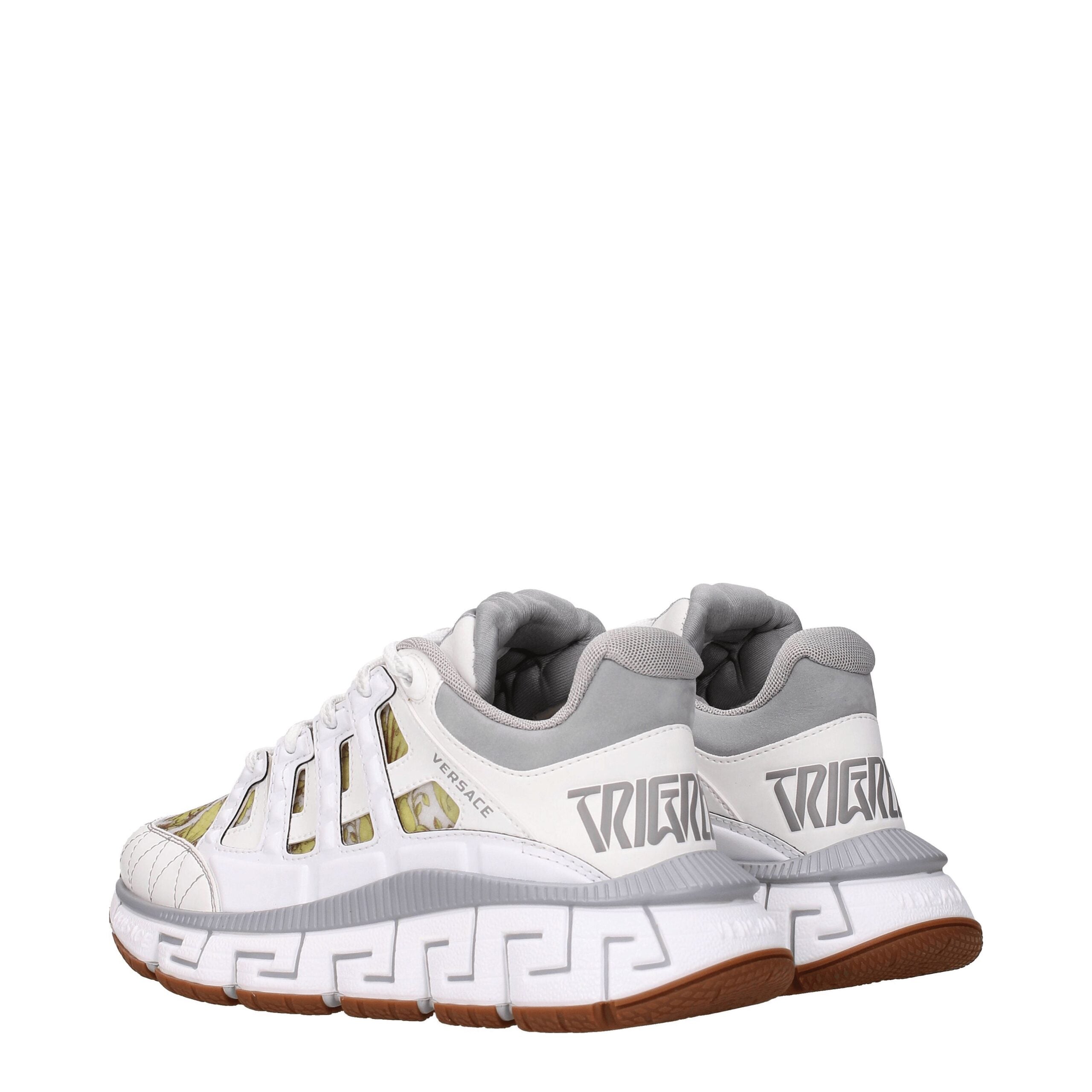 Versace Weiße Leder-Athletic-Sneaker
