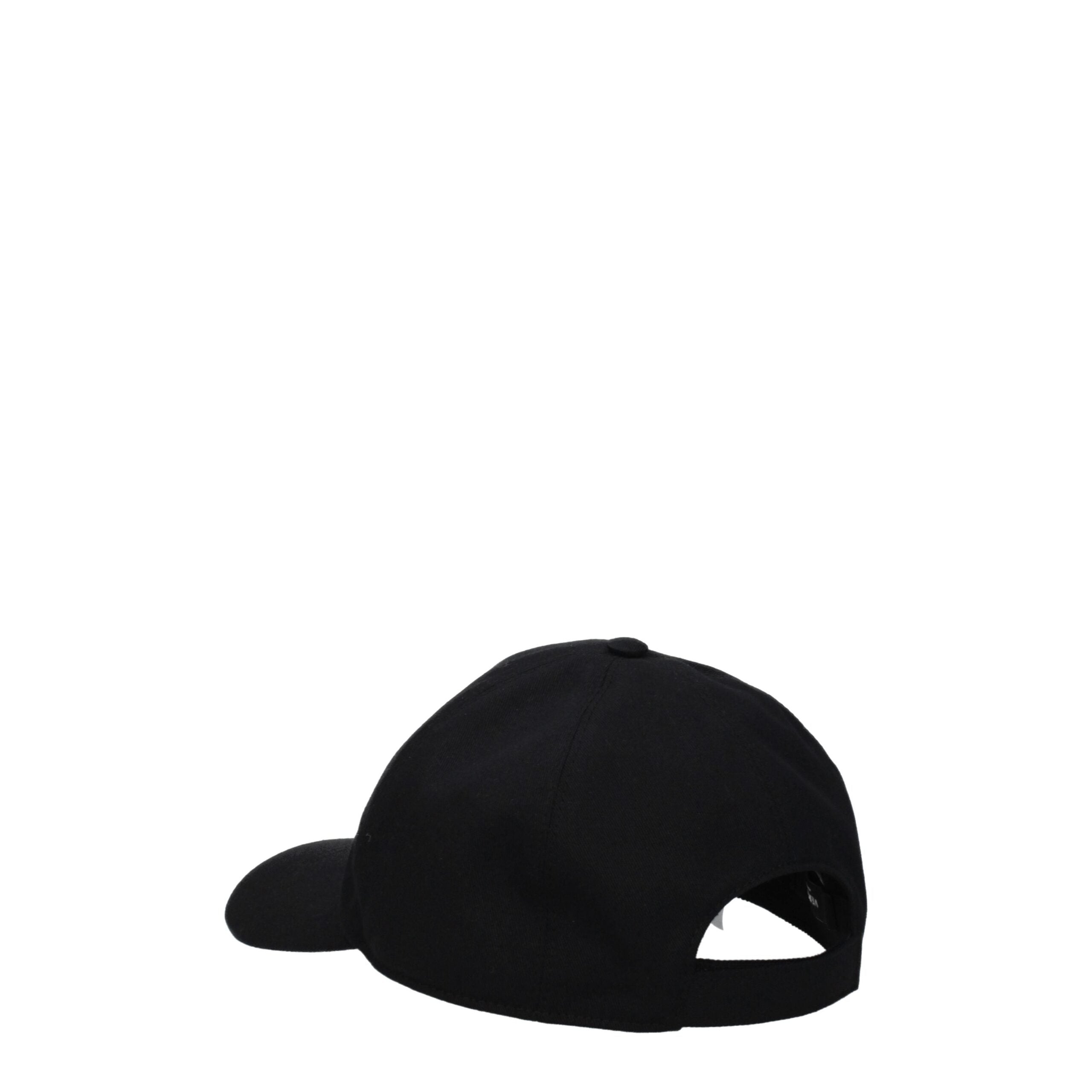 Versace Schwarze Baumwollkappe (Baseball Cap)