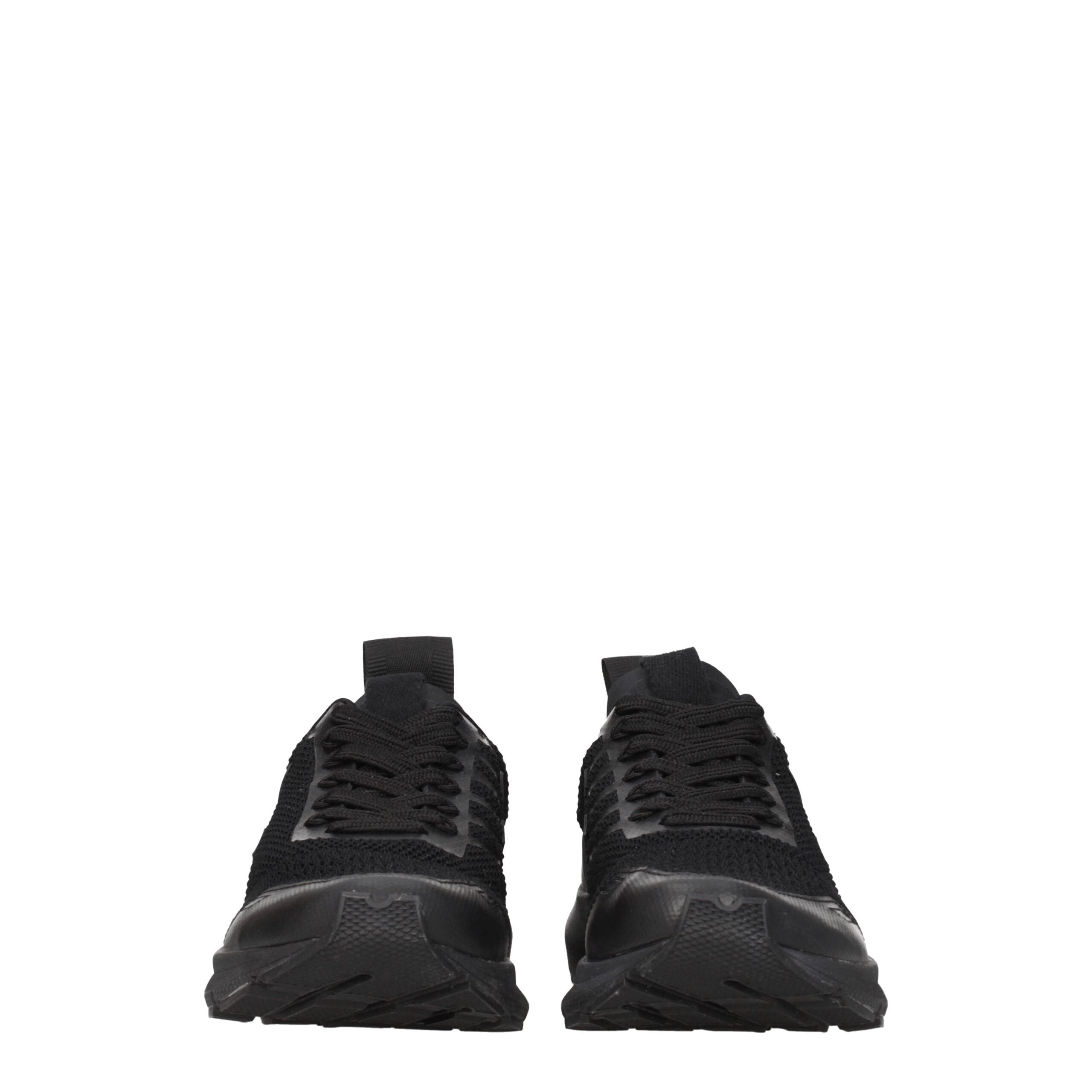 Veja Schwarze Stoff-Sneaker