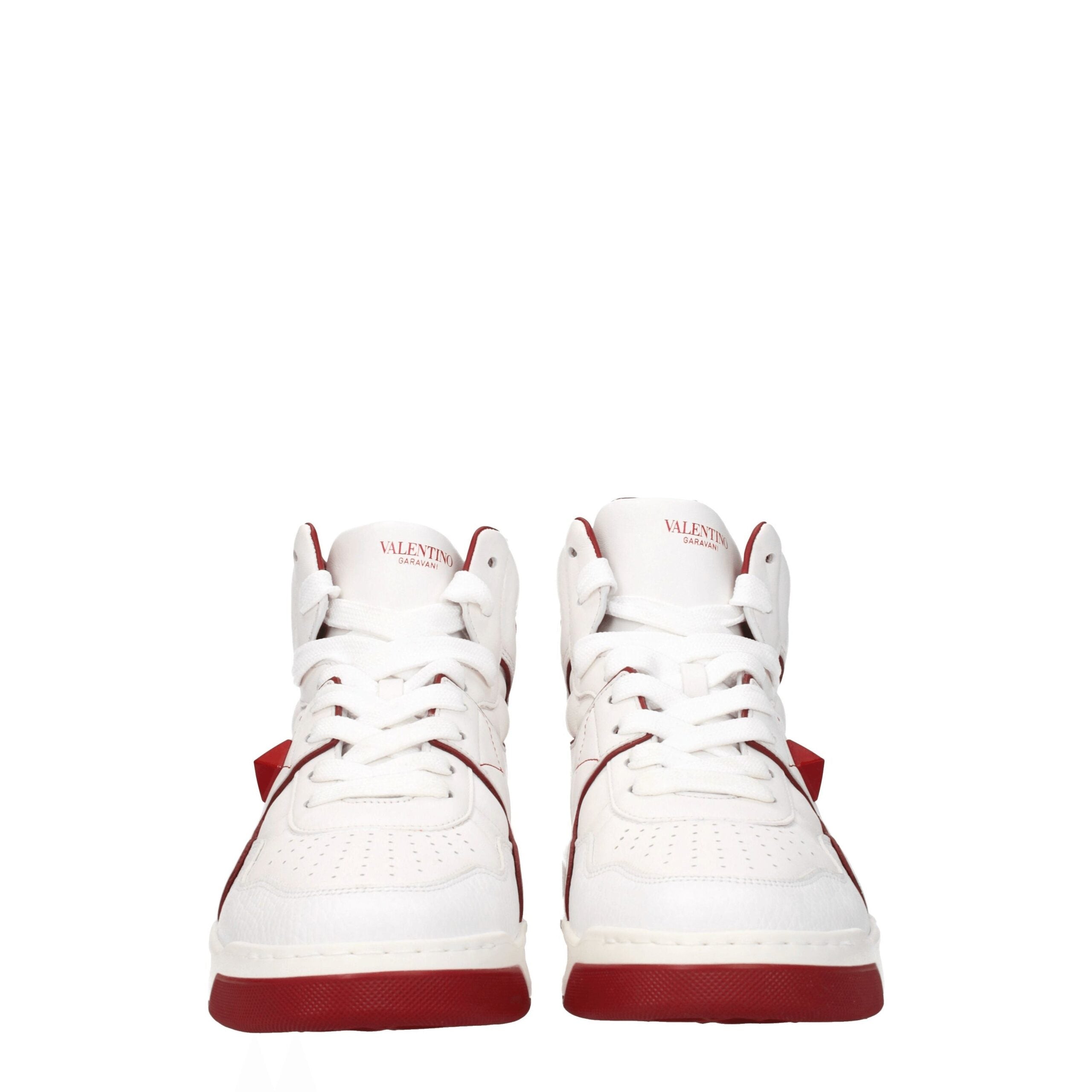 Valentino Garavani Hochwertige High-Top Sneaker aus weißem Leder