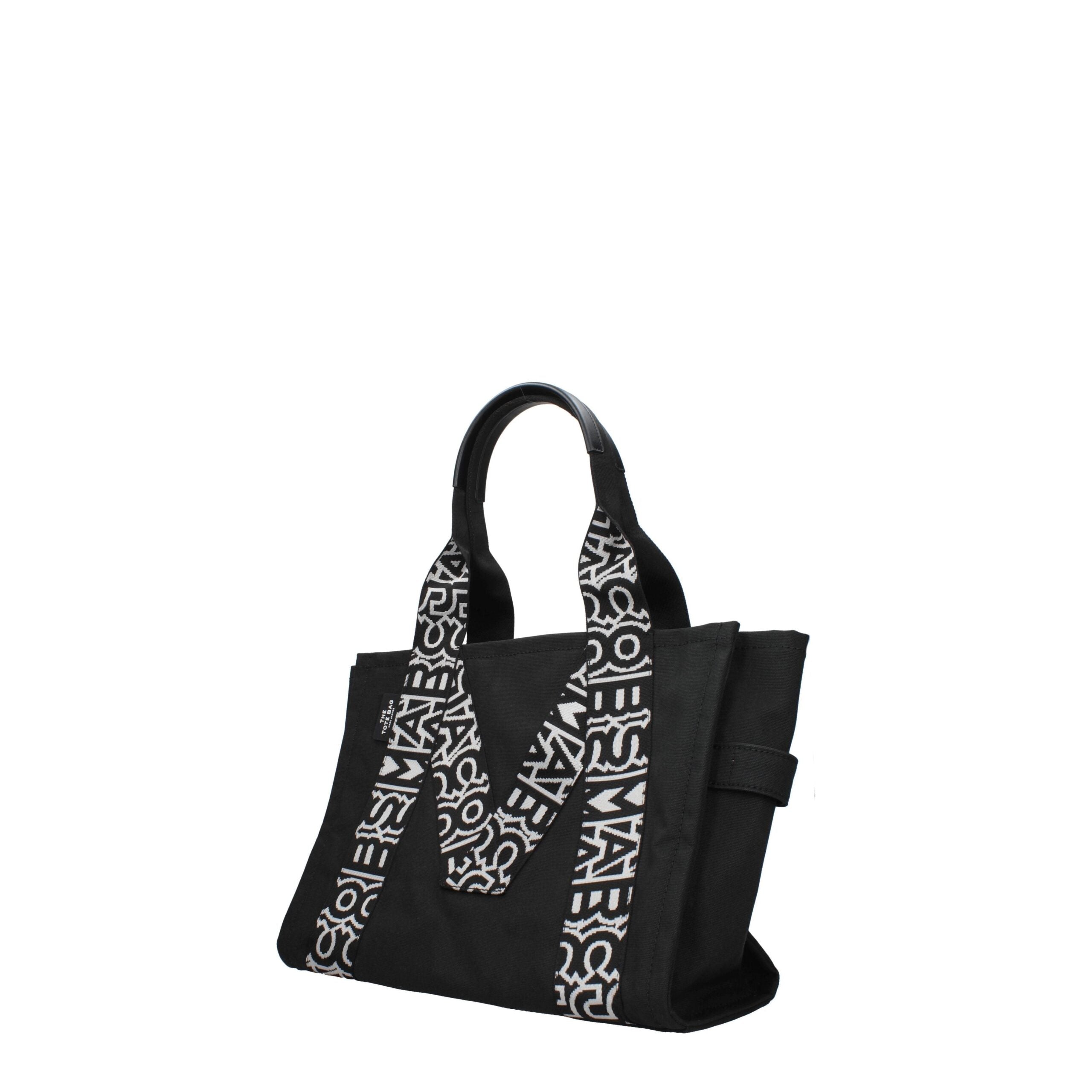 Marc Jacobs Schwarze Stoffhandtasche