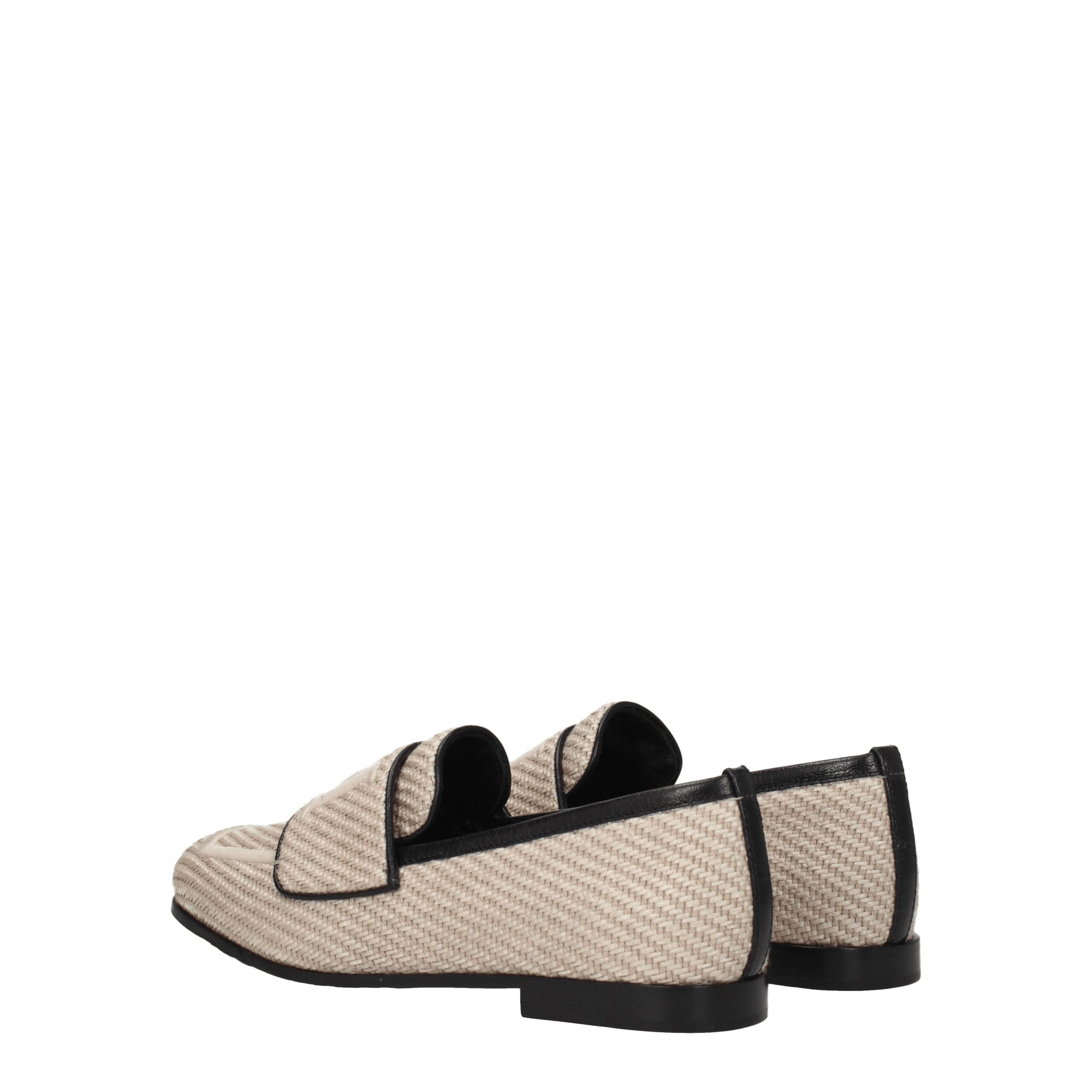 Max Mara Beige Stoff-Slipper