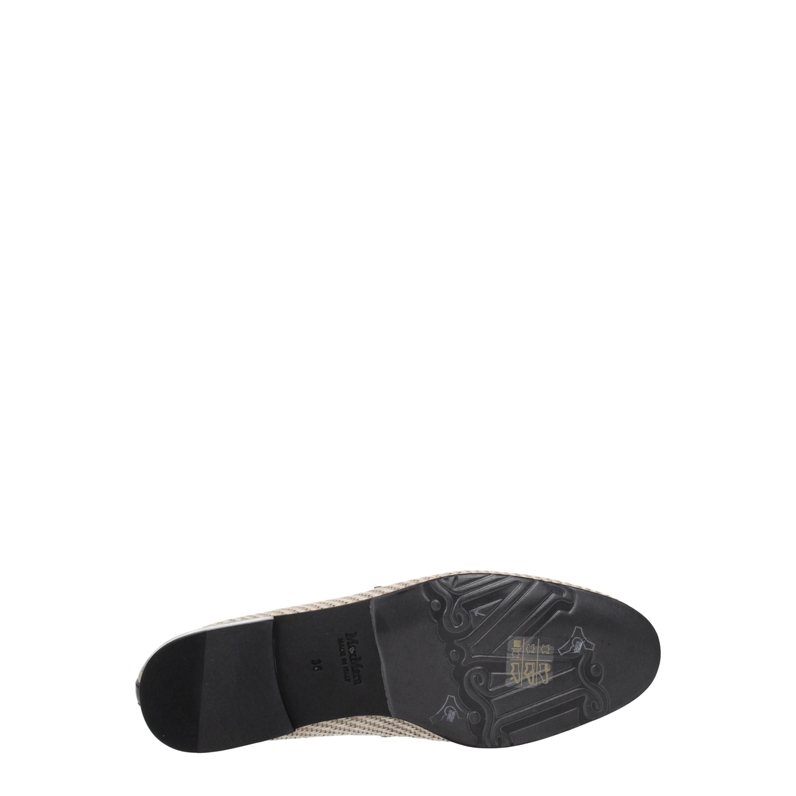 Max Mara Beige Stoff-Slipper