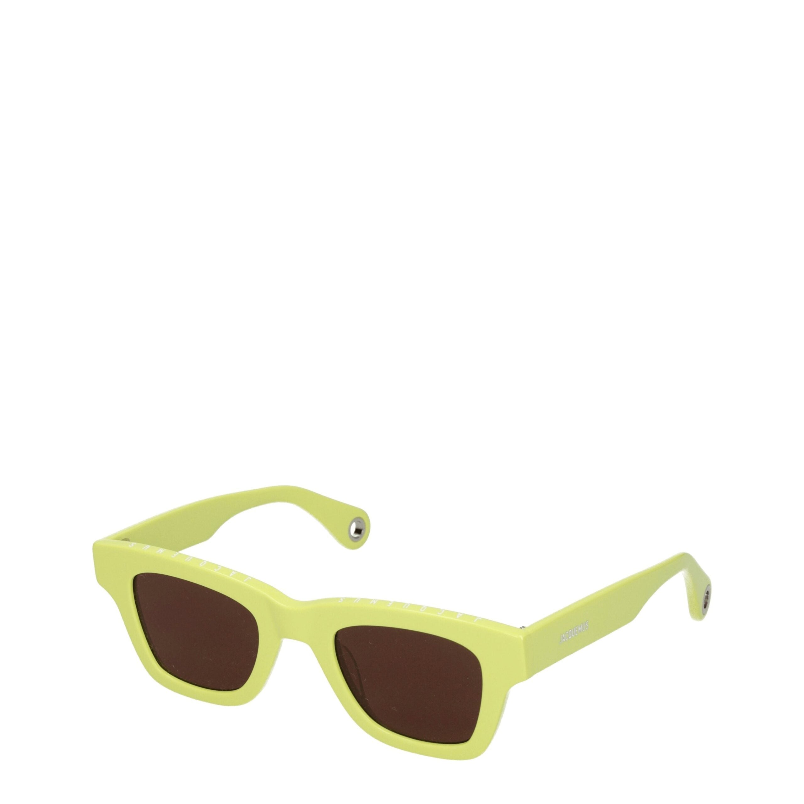 Jacquemus Gelbe Acetat-Sonnenbrille