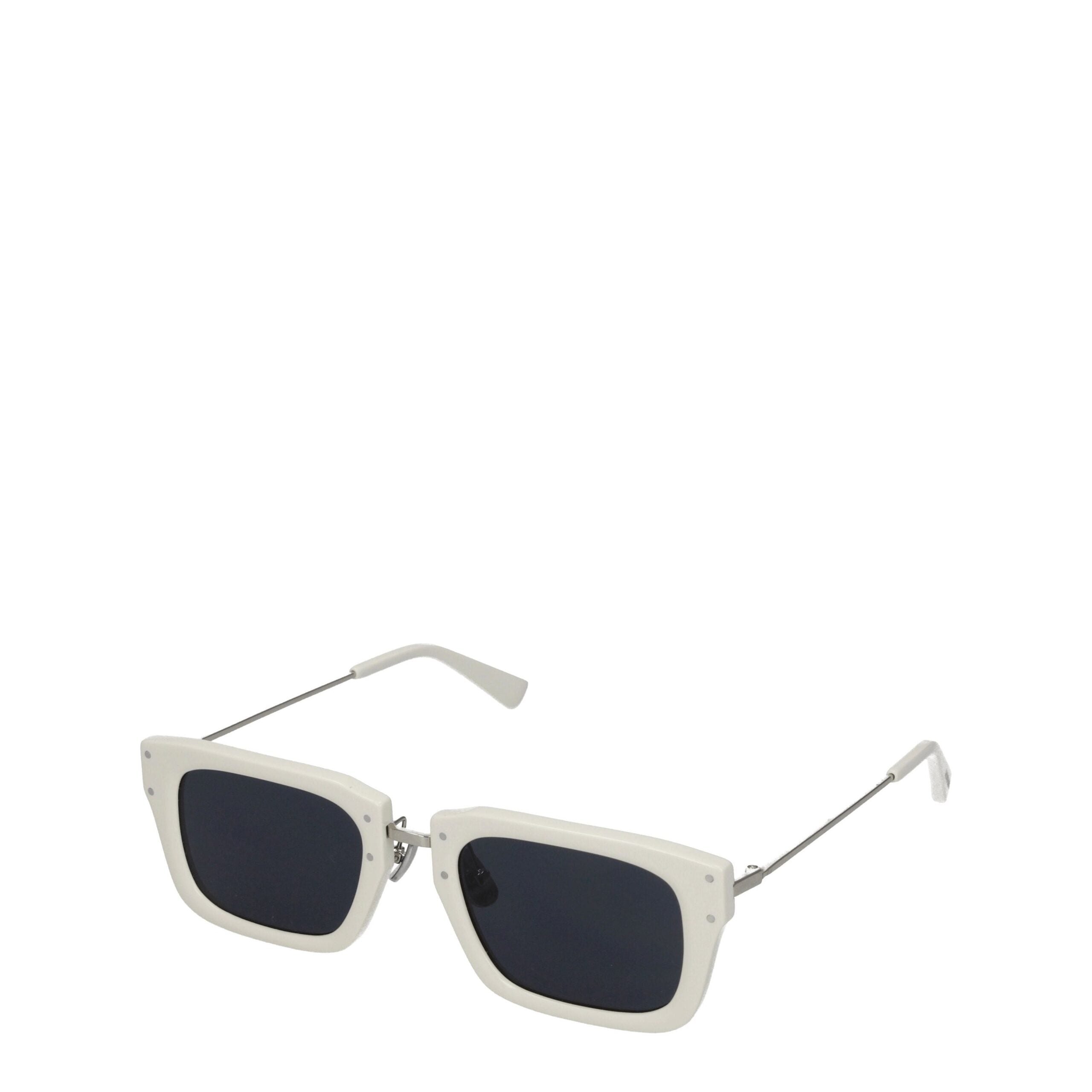 Jacquemus Weiße Sonnenbrille aus Acetat