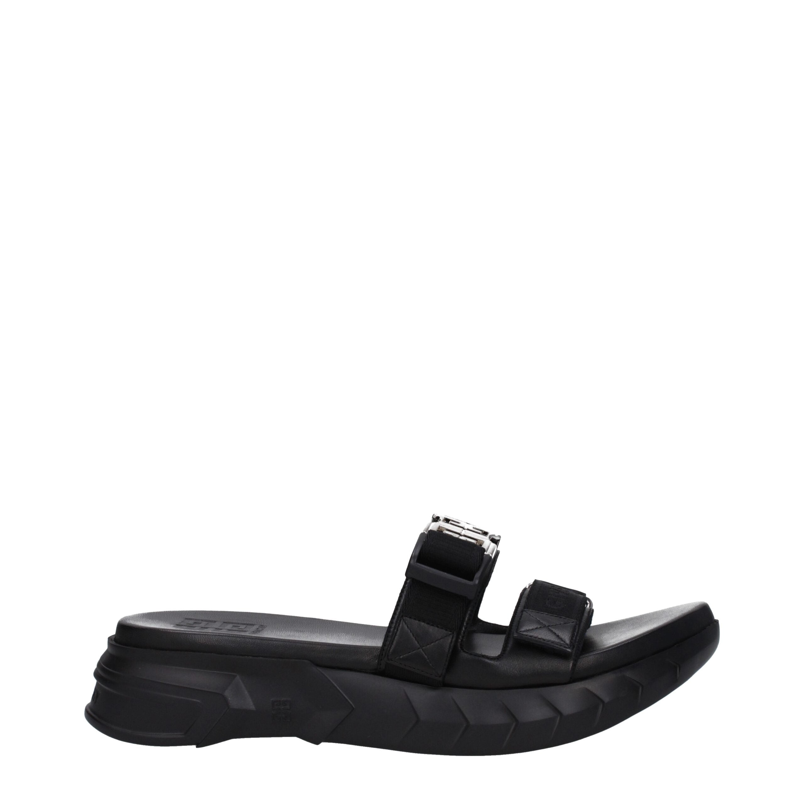 Givenchy Schwarze Stoff-Slipper