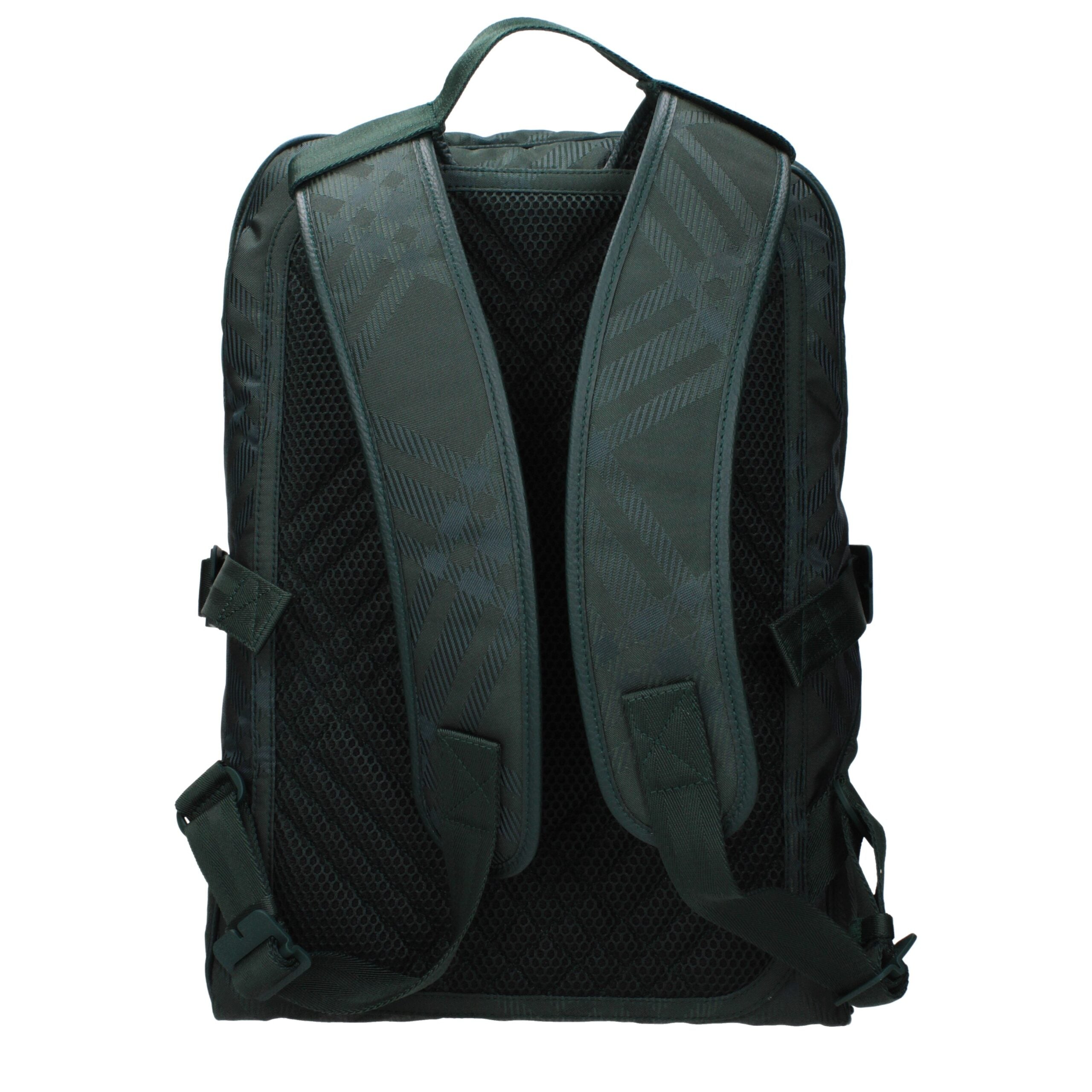 Burberry Grüner Rucksack aus Stoff