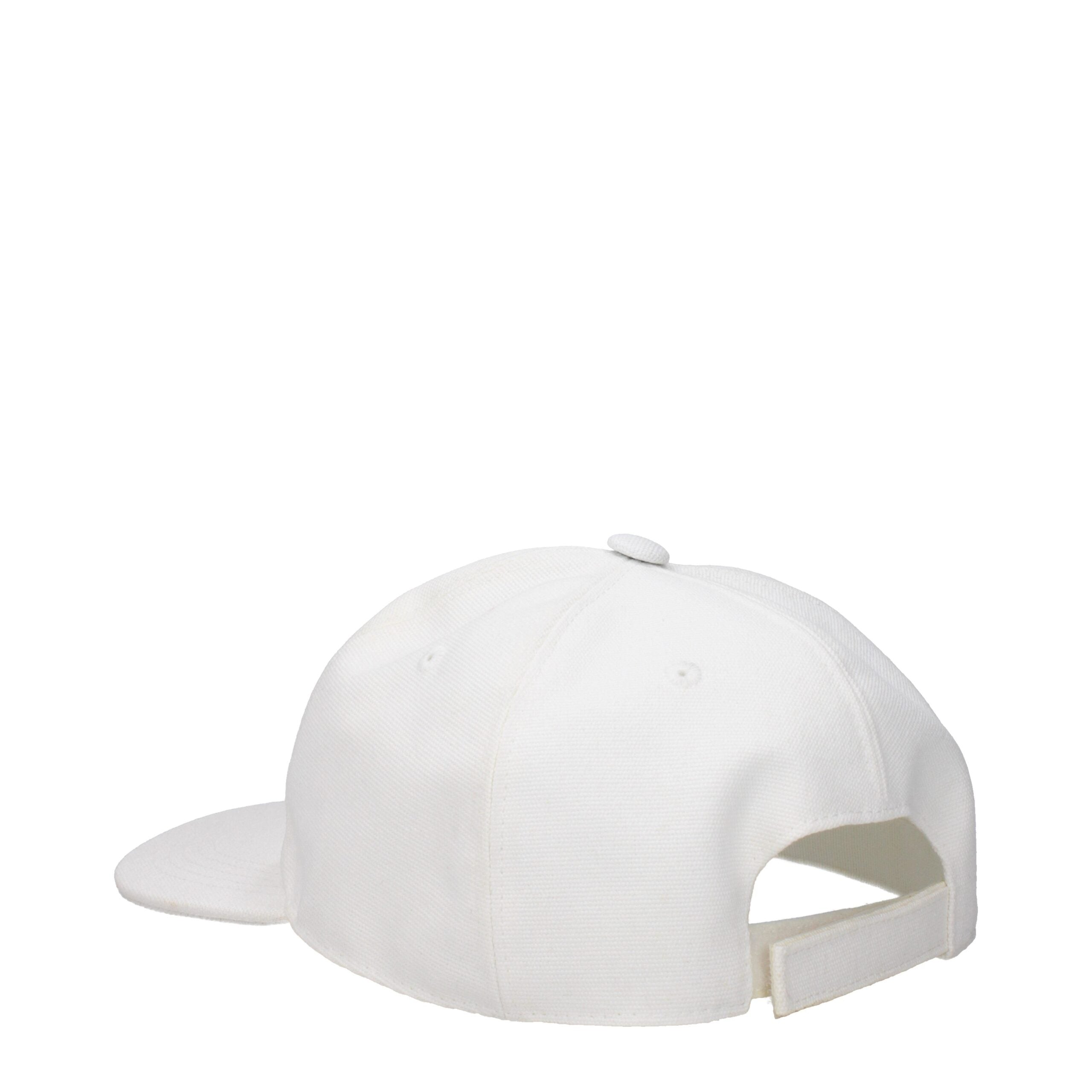 Stella McCartney Weiße Baumwollkappe (Baseball Cap)