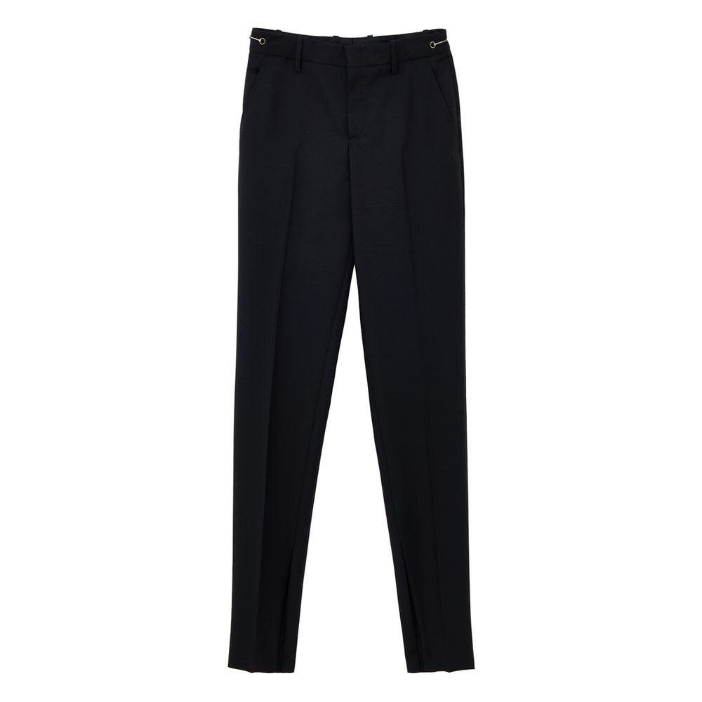 Gucci Schwarze Wollhose