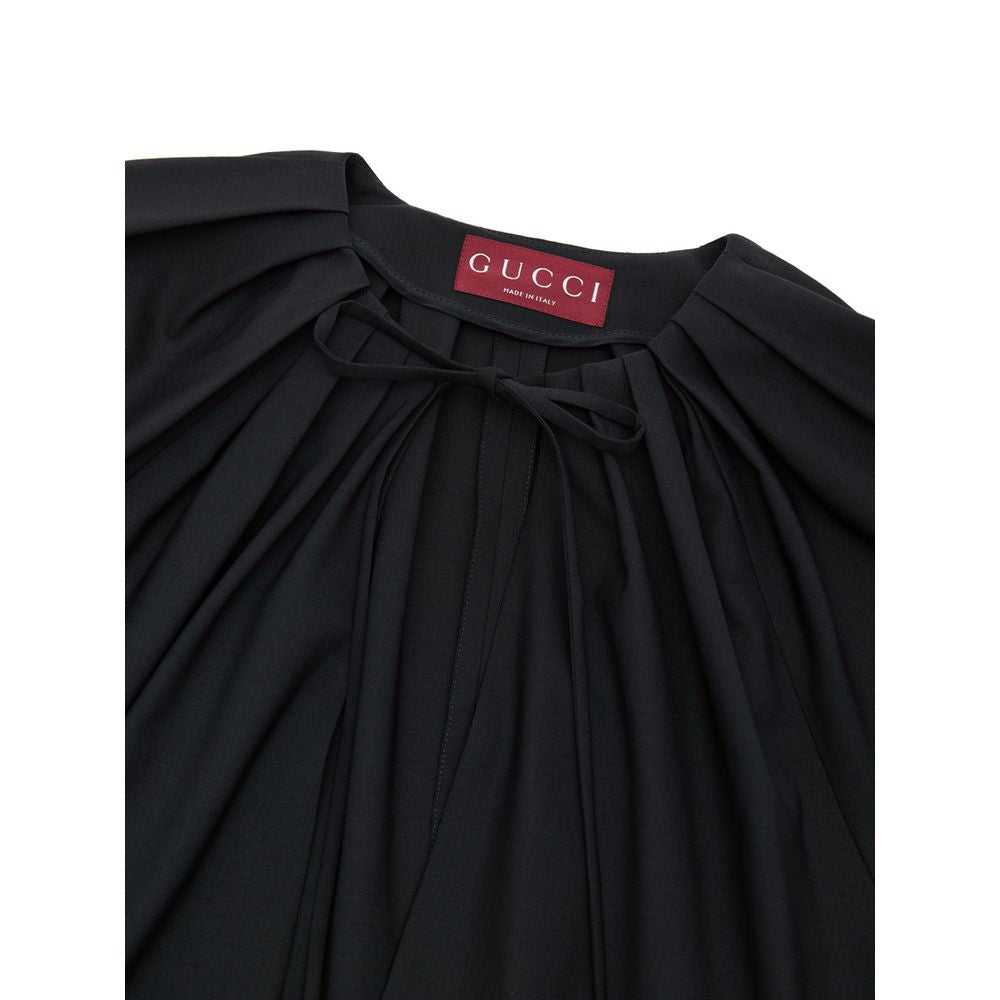Gucci Schwarzer Woll-Overall
