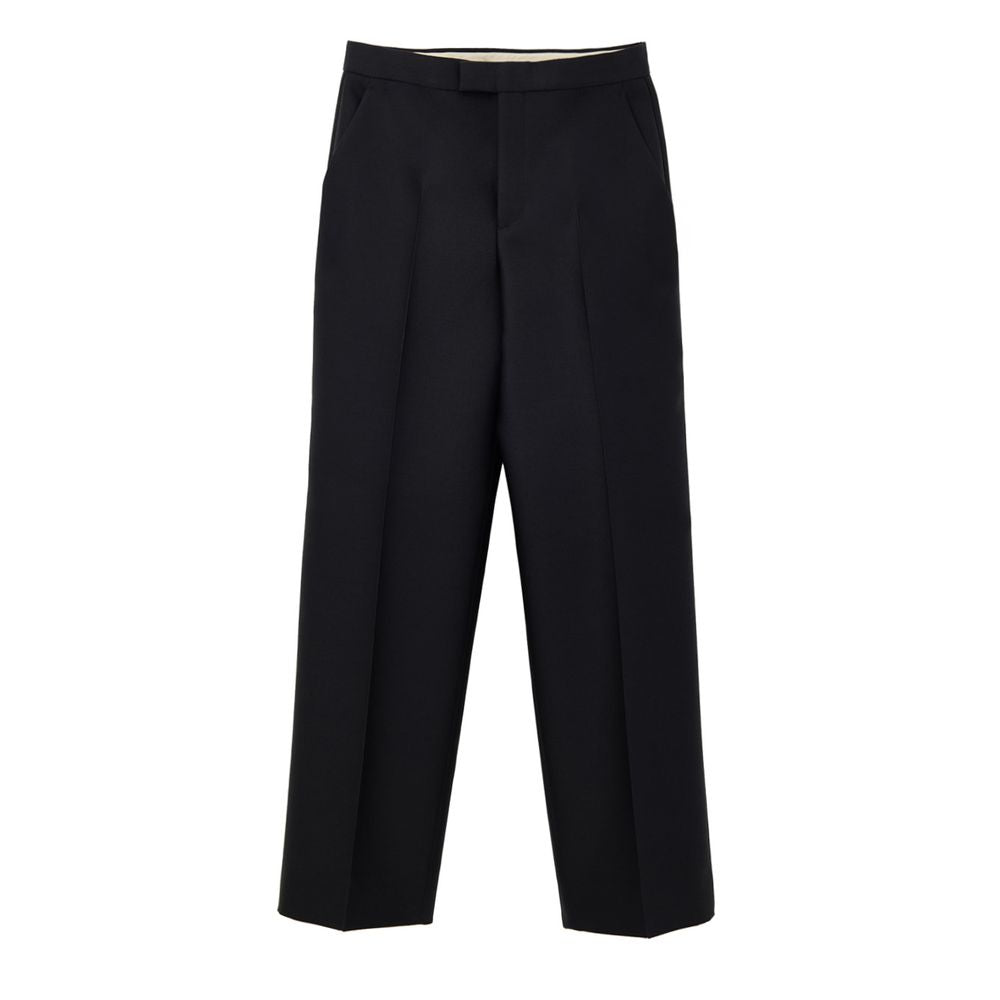 Gucci Schwarze Baumwoll-Freizeithose