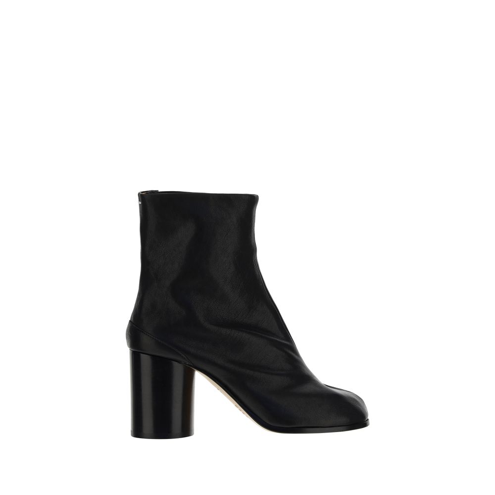 Maison Margiela Schwarze Lammleder-Ankle Boots Ovis Aries Aries