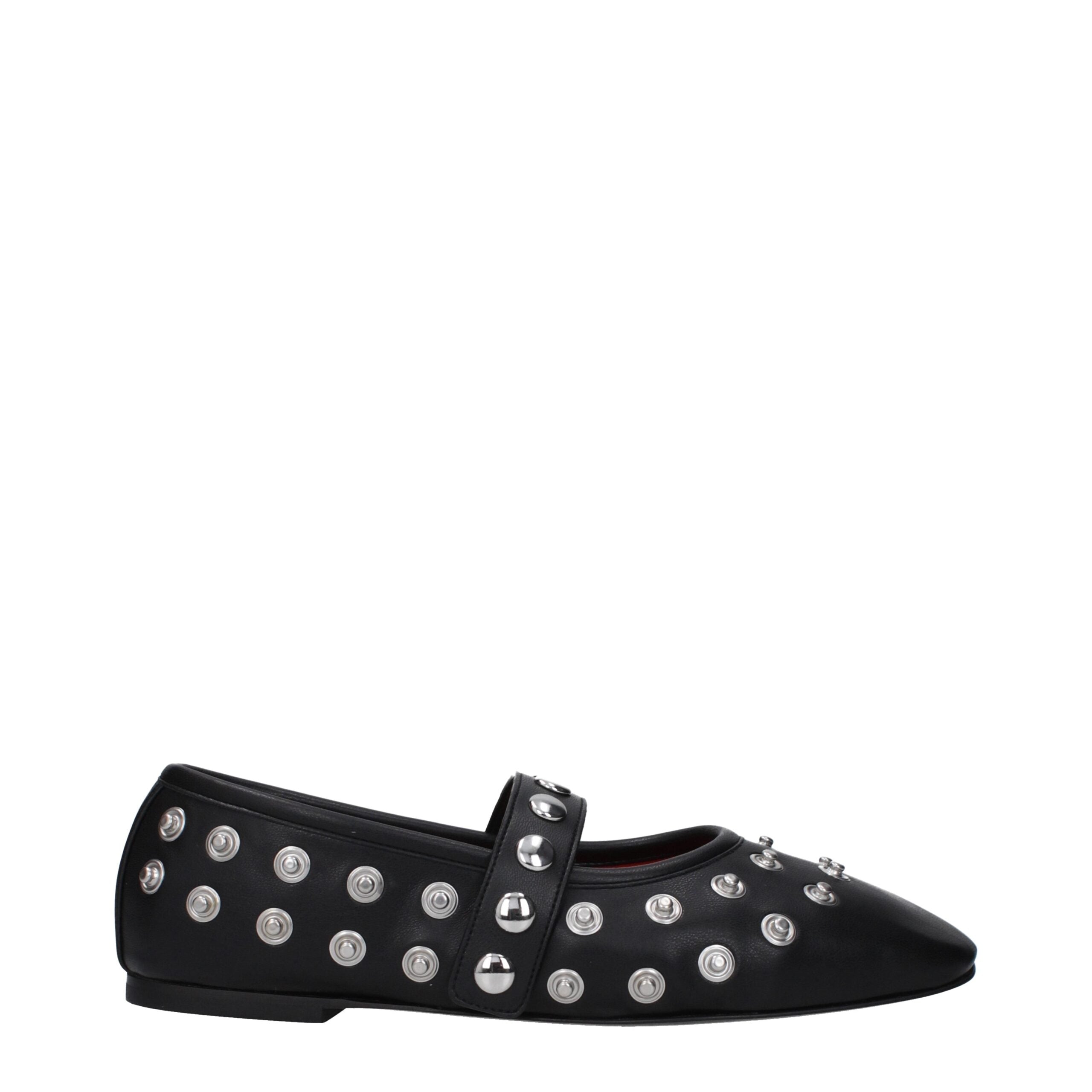 Stella McCartney Schwarze Ballerinas aus Leder