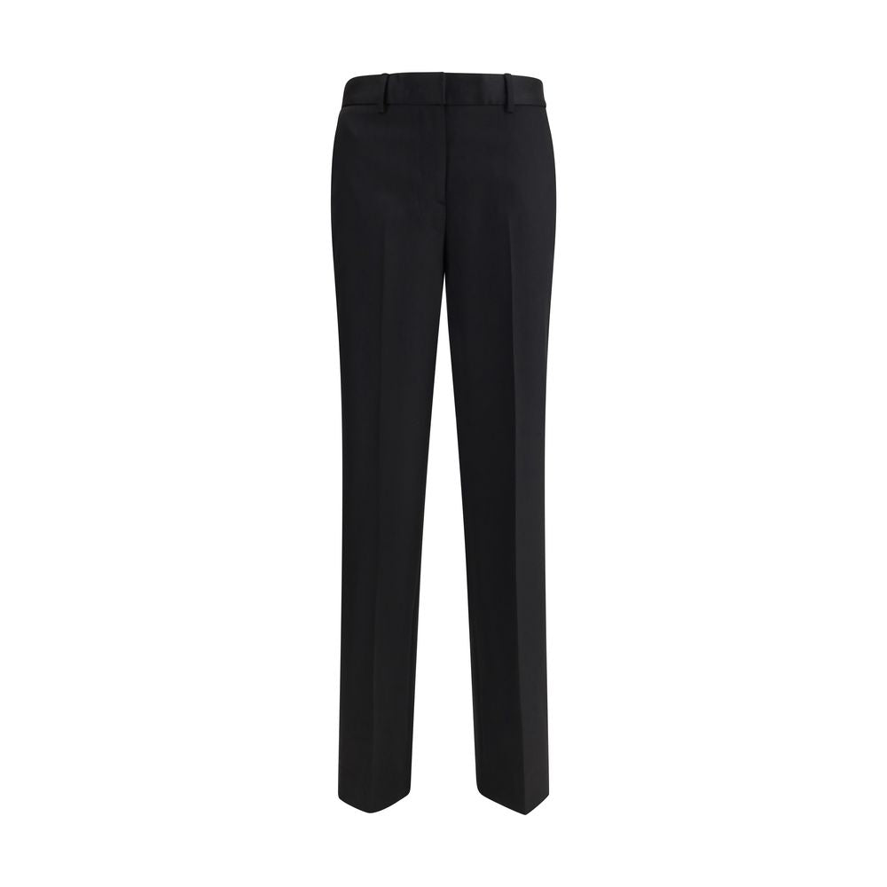 Lardini Schwarze Oves Aries Wollhose
