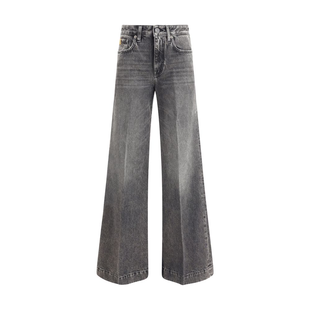 Jacob Cohen Graue Jeans aus Baumwolle im Relaxed Fit