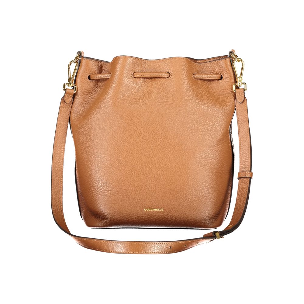 Coccinelle Braunes Leder Frauen Handtasche