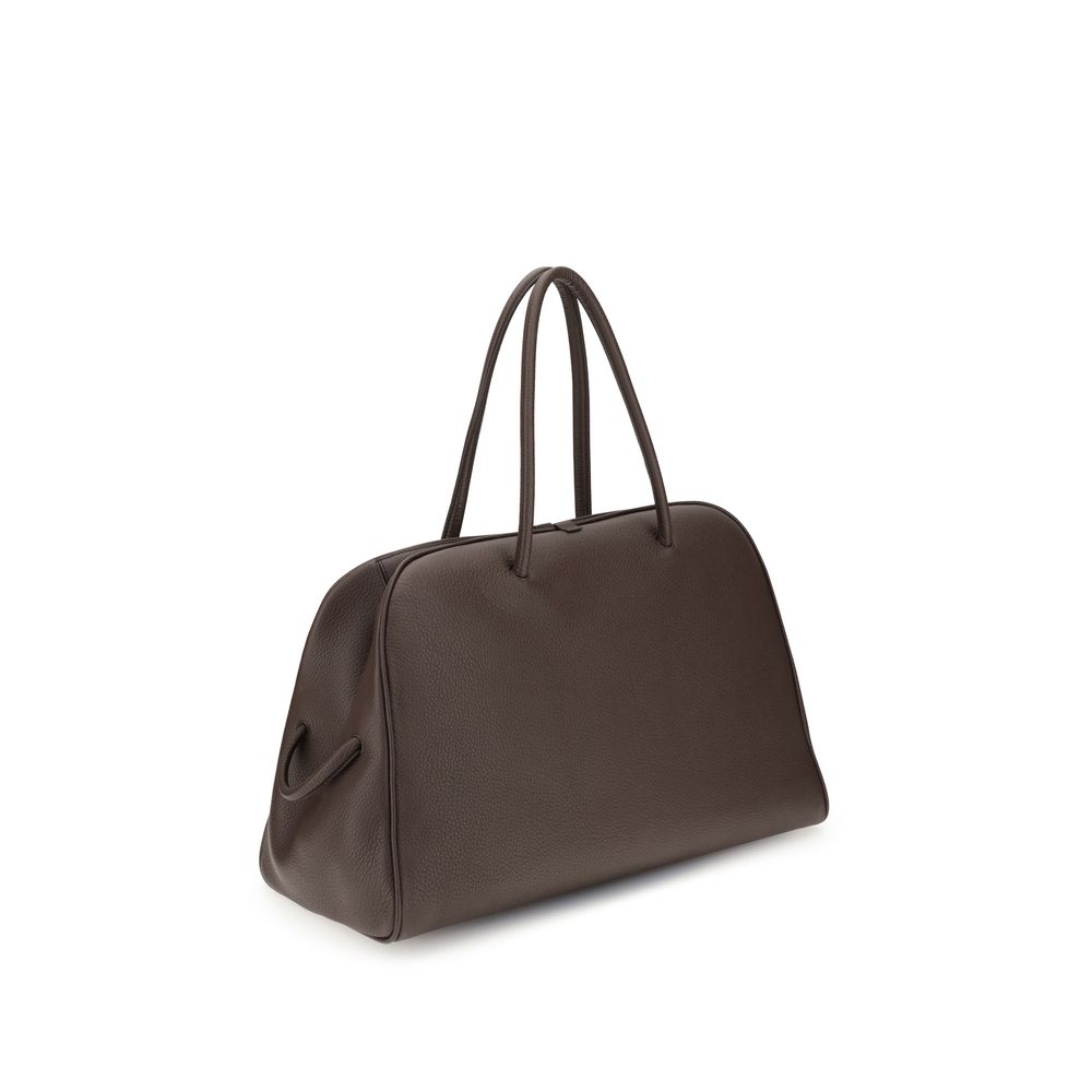 Jacquemus Braune Kalbsleder Bos Taurus Handtasche