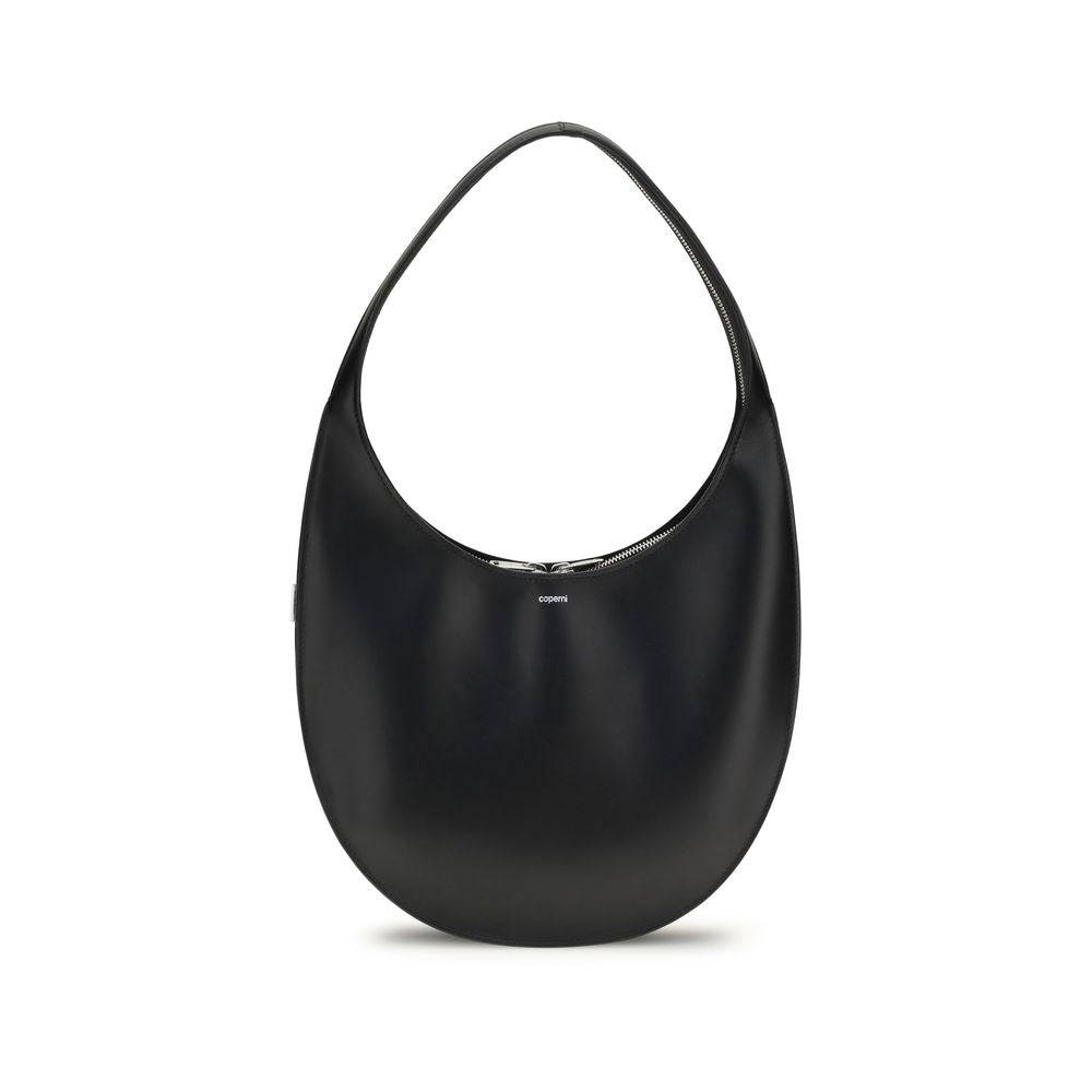 Coperni Schwarze Bos Taurus Kalbsleder Schultertasche
