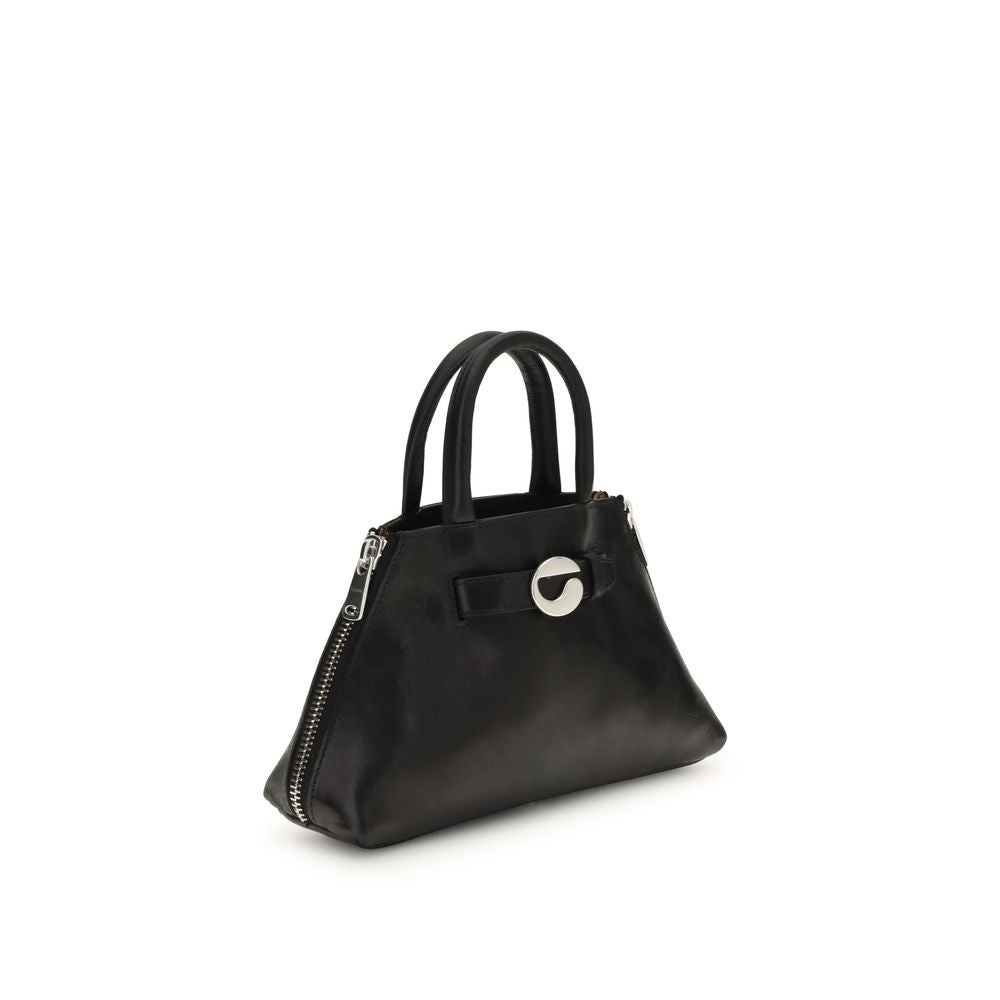 Coperni Schwarze Bos Taurus Kalbsleder Schultertasche