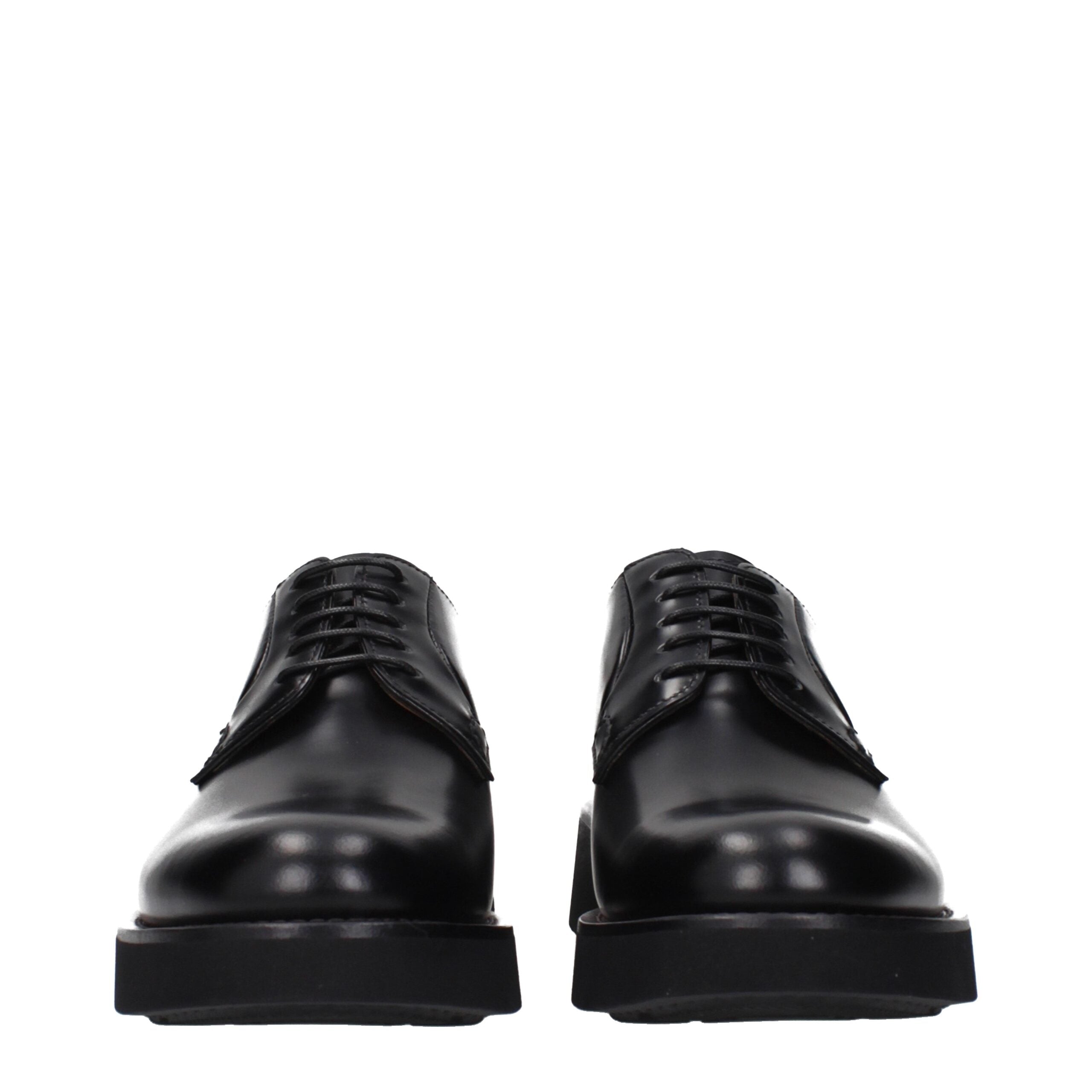 Church's Schwarze Oxford- und Derby-Schuhe aus Leder