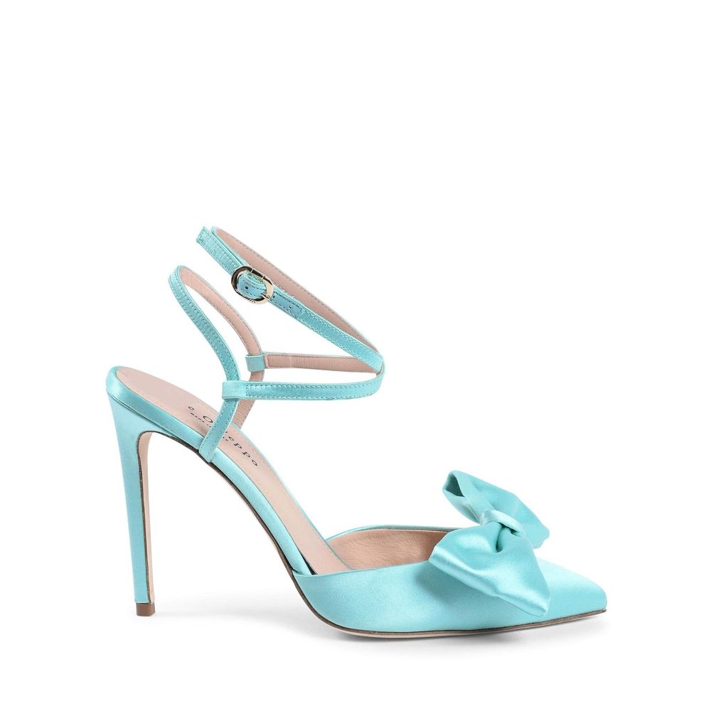 Dee Ocleppo Satin-Pumps in Rosa