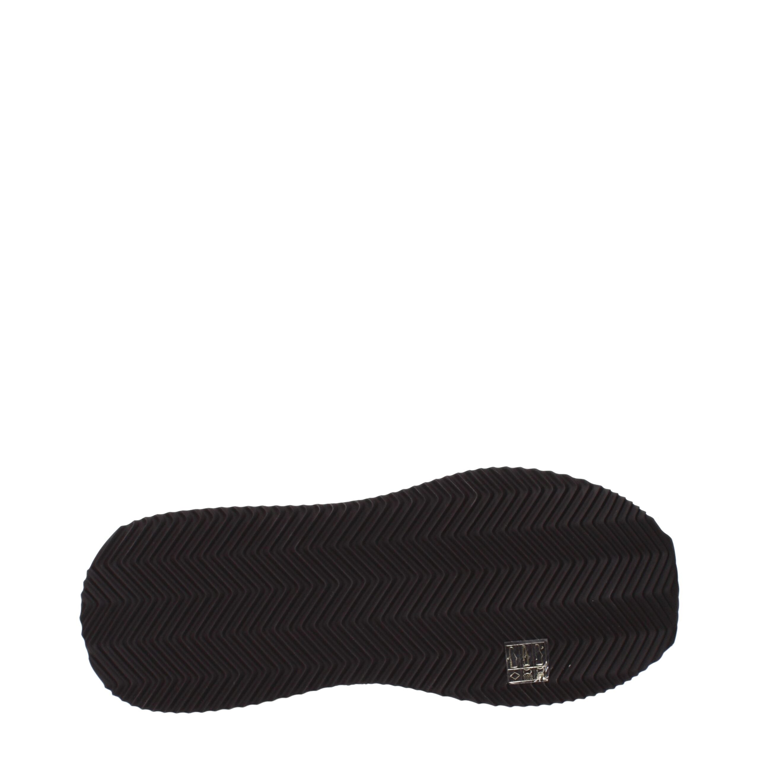 Dolce & Gabbana Braune Stoff-Sneaker mit niedrigem Schaft
