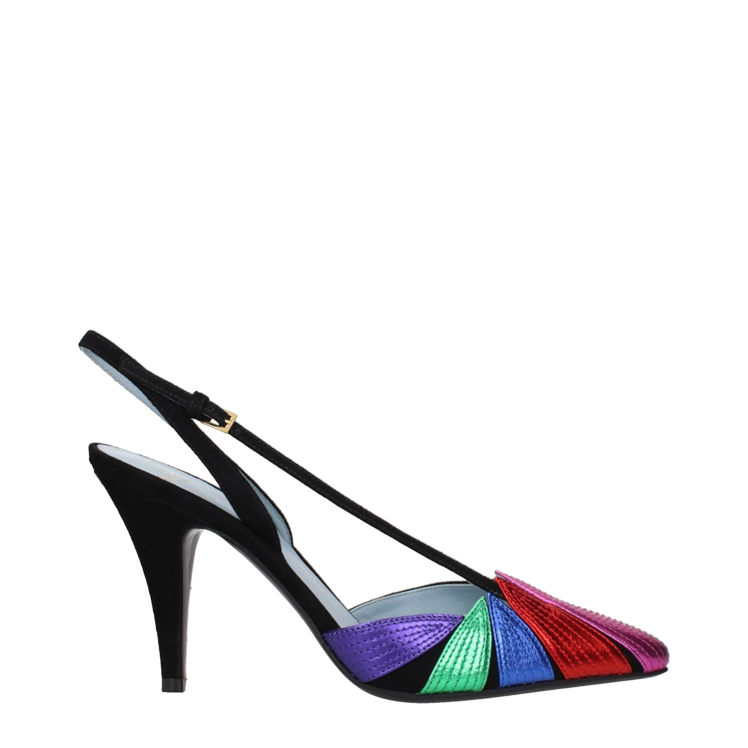 Valentino Garavani Schwarze Leder Pumps mit hohem Absatz