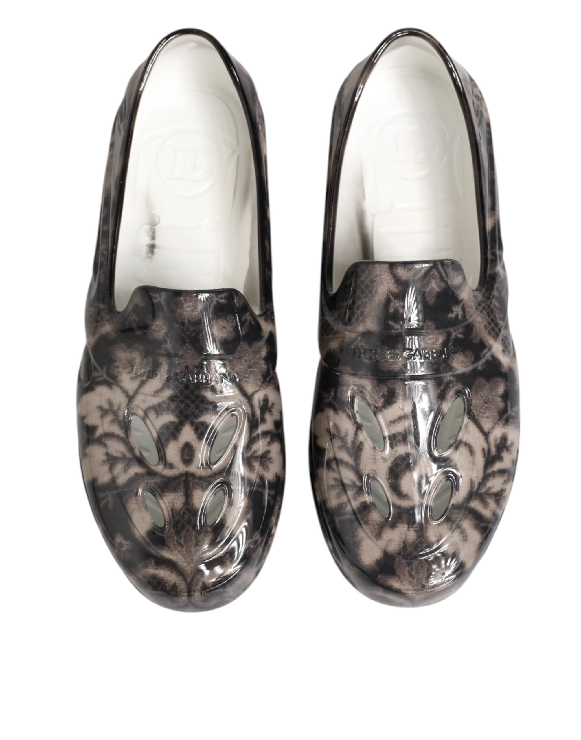 Dolce & Gabbana Multicolor Gummi Low Top Männer Turnschuhe Schuhe