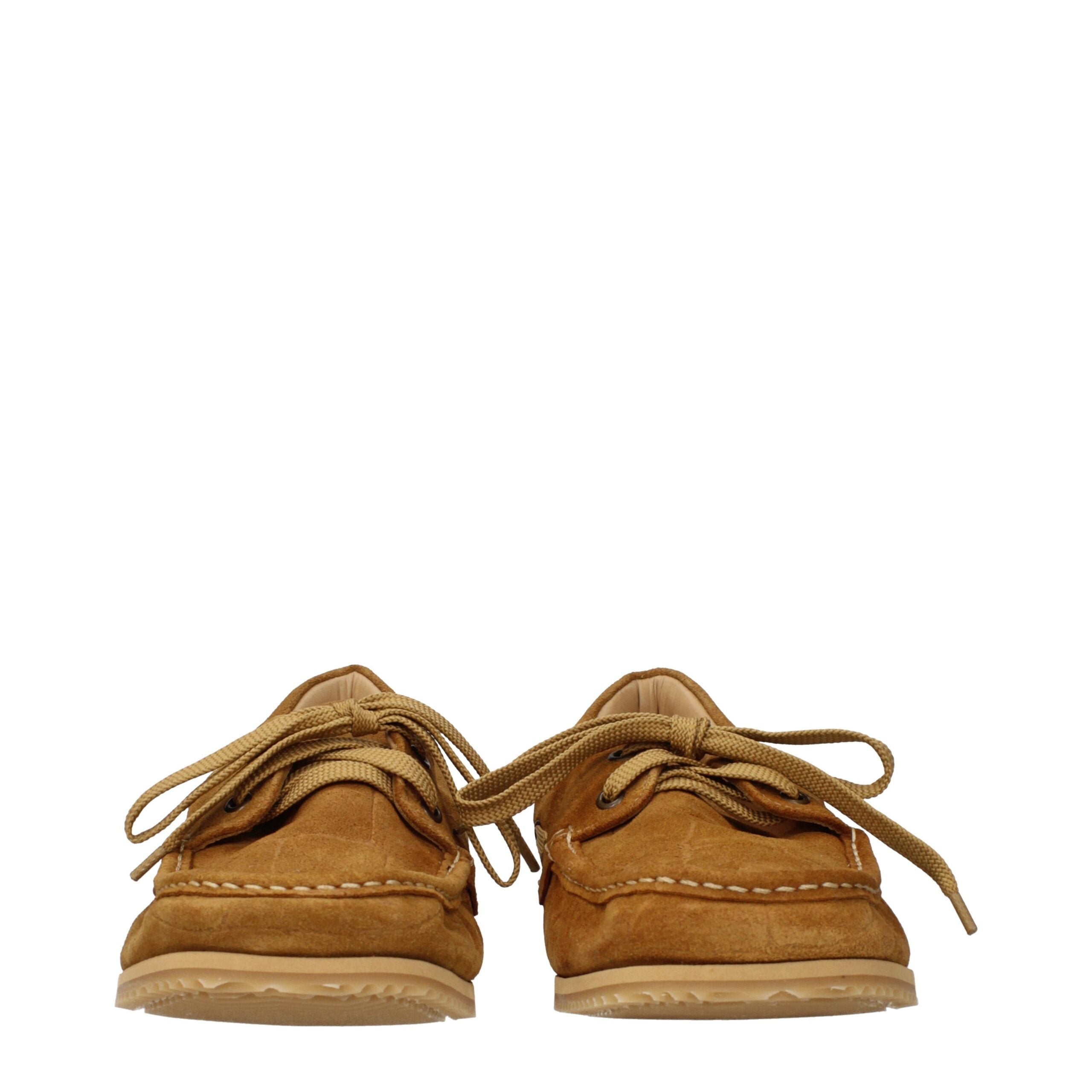 Jacquemus Braune Loafer aus Leder zum Hineinschlüpfen