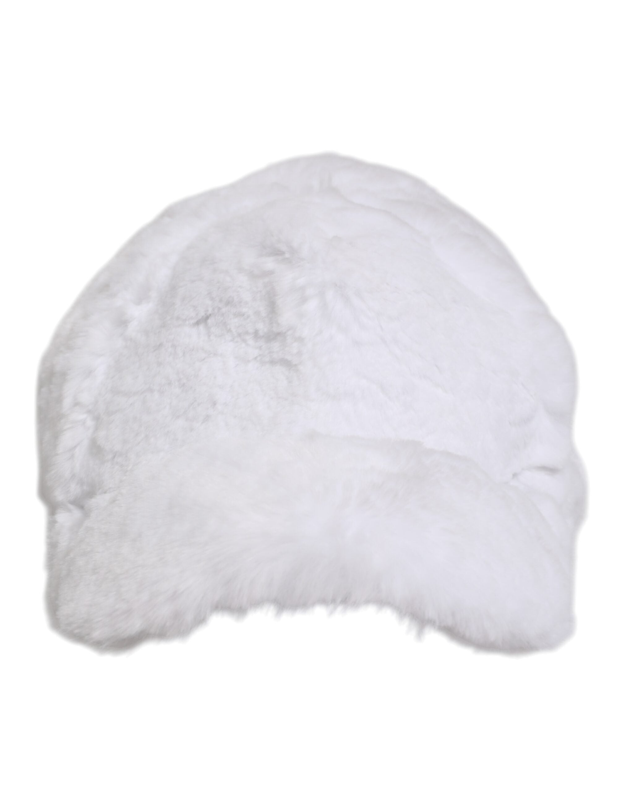 Dolce & Gabbana Weiß Modacryl Rapper Männer Baseball Capello Hut