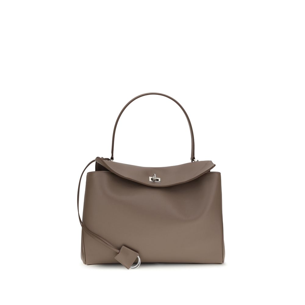 Balenciaga Graue Bos Taurus Kalbsleder Schultertasche