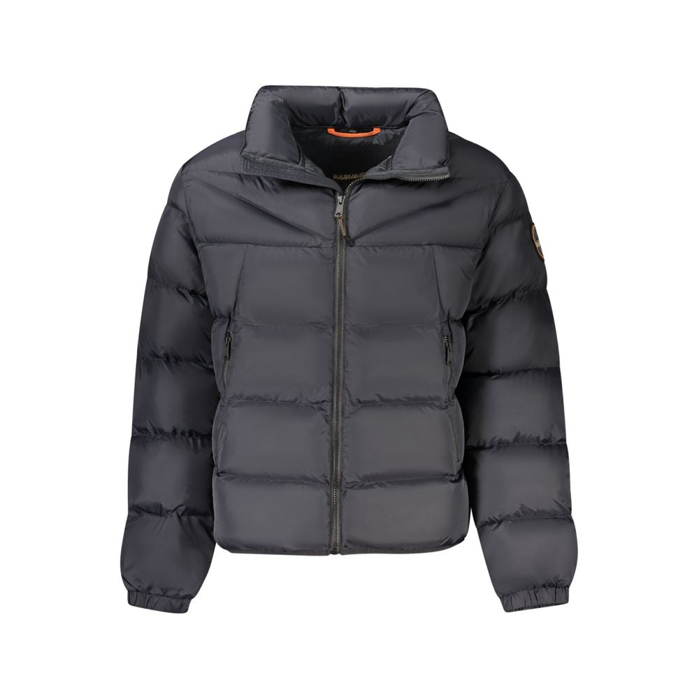 Napapijri Schwarze Herrenjacke aus Polyamid
