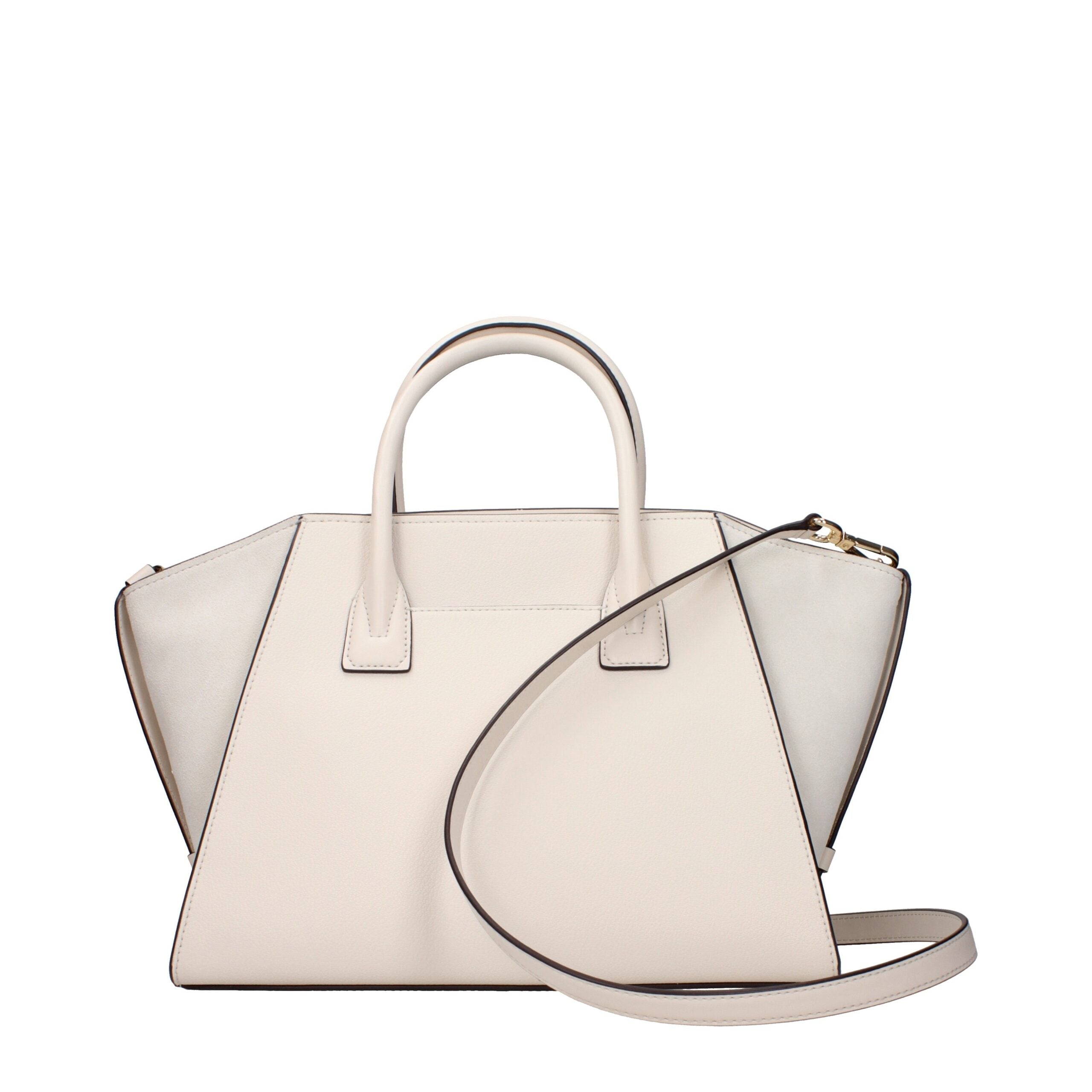 Michael Kors Beige Leder Handtasche