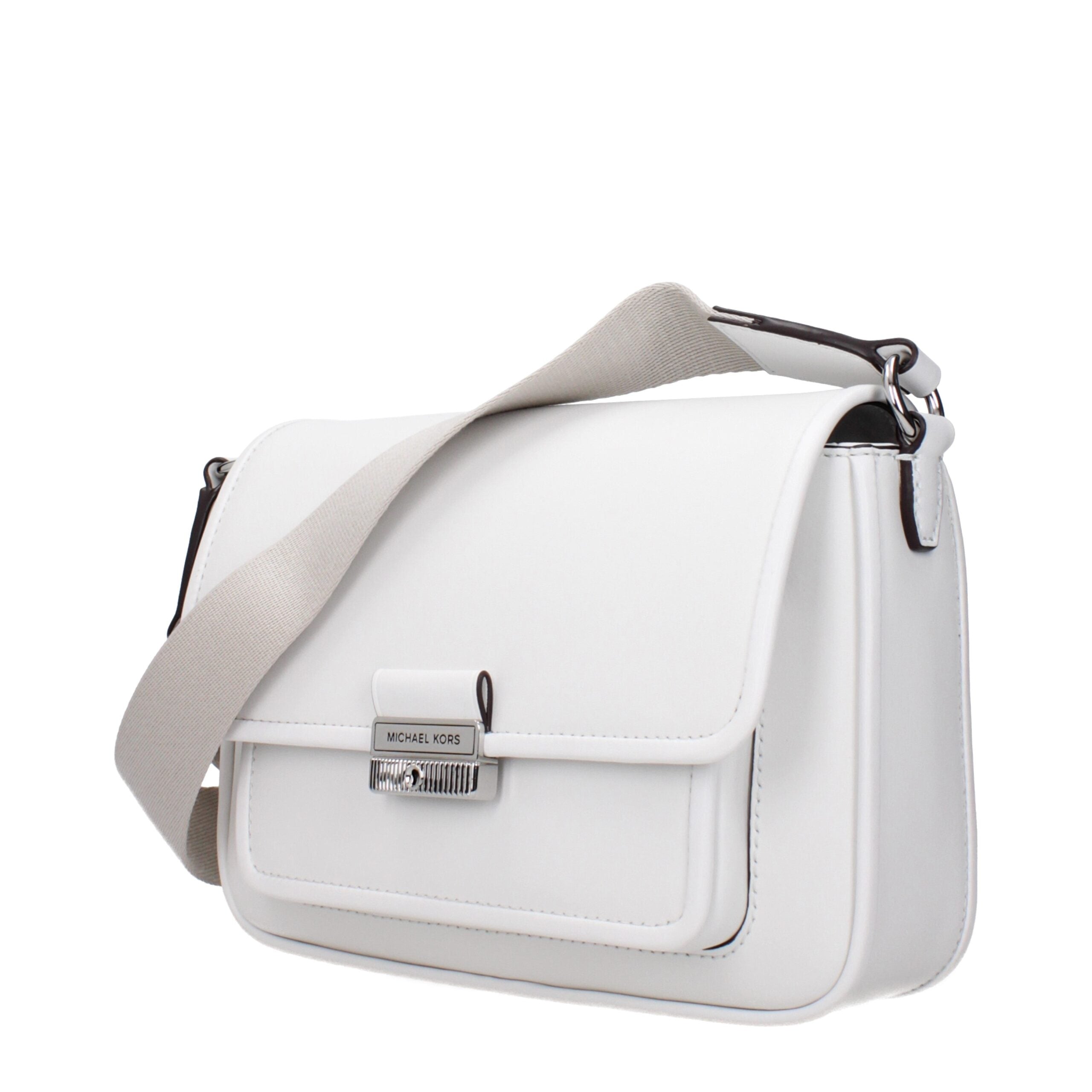 Michael Kors Weiße Leder Crossbody-Tasche