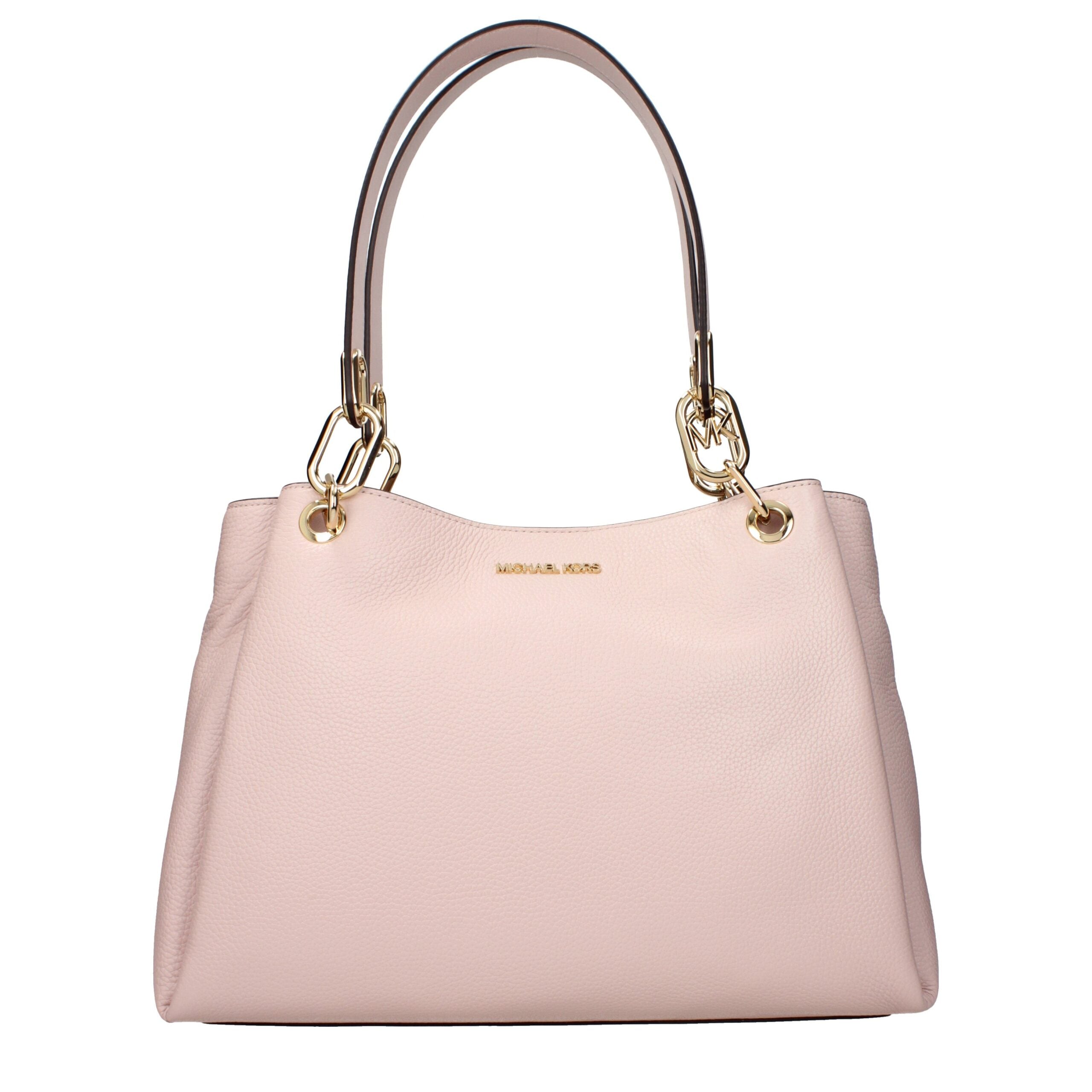 Michael Kors Schultertasche aus pinkfarbenem Leder