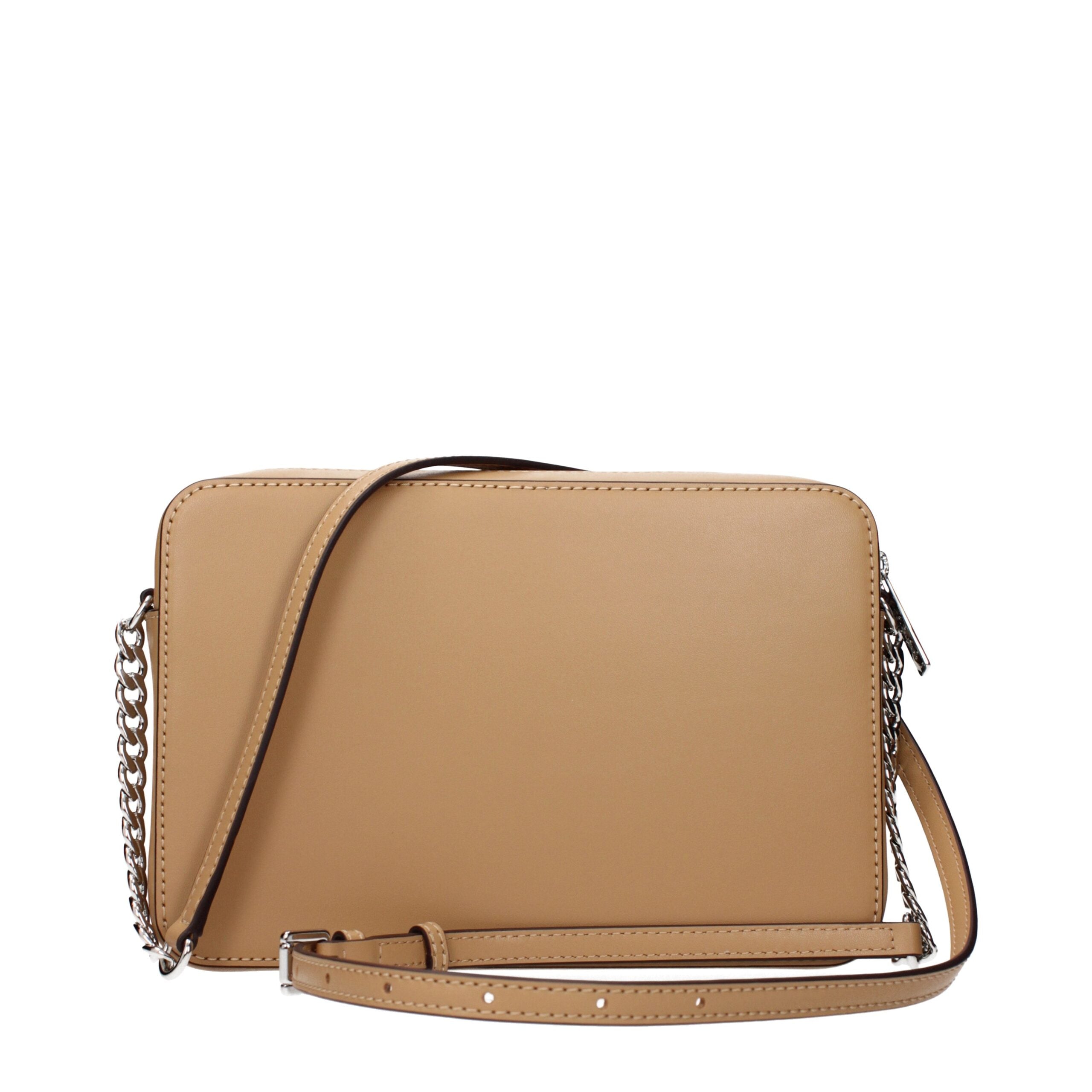Michael Kors Braune Leder Umhängetasche