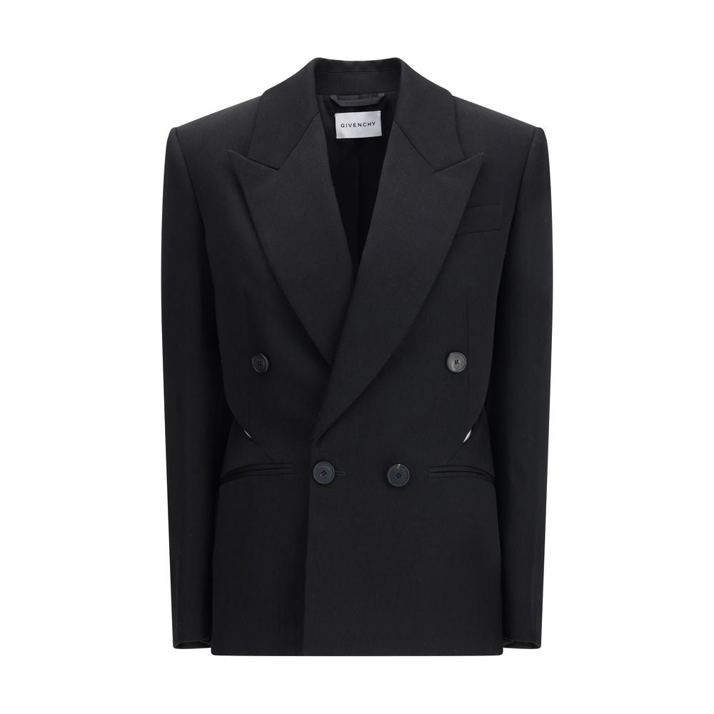 Givenchy Schwarze Wolljacken und Mäntel