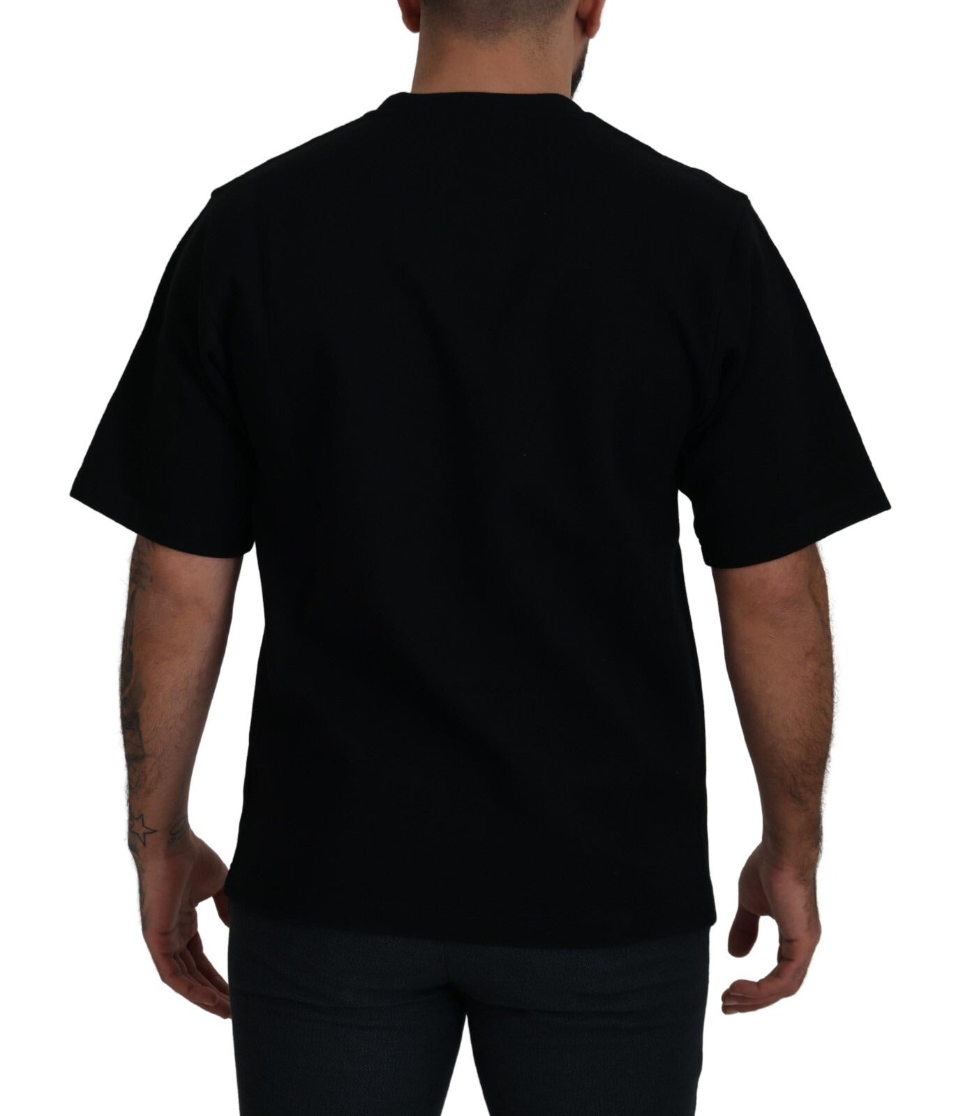 Dolce & Gabbana Baumwoll-T-Shirt mit Rundhalsausschnitt und Print