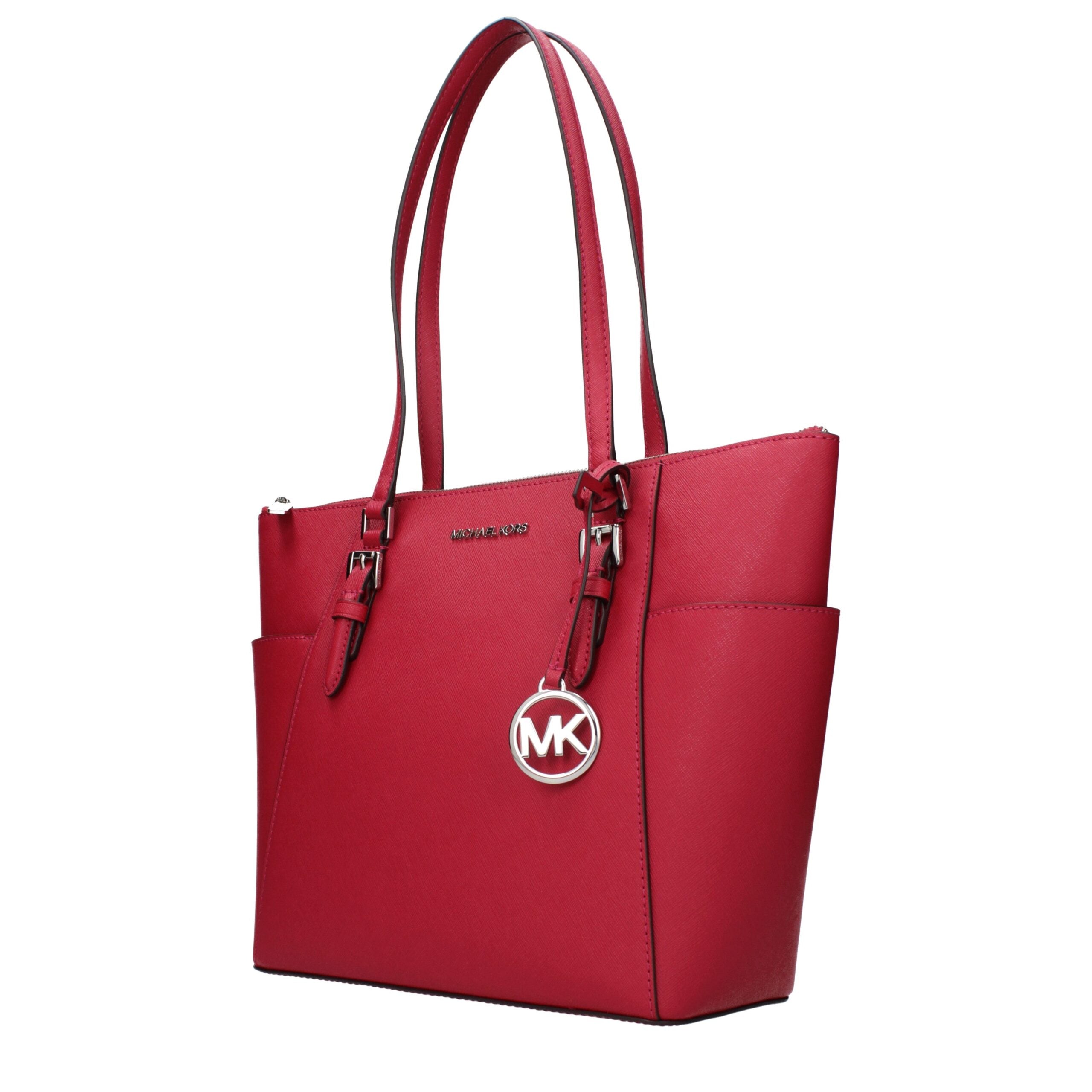 Michael Kors Rote Leder Schultertasche