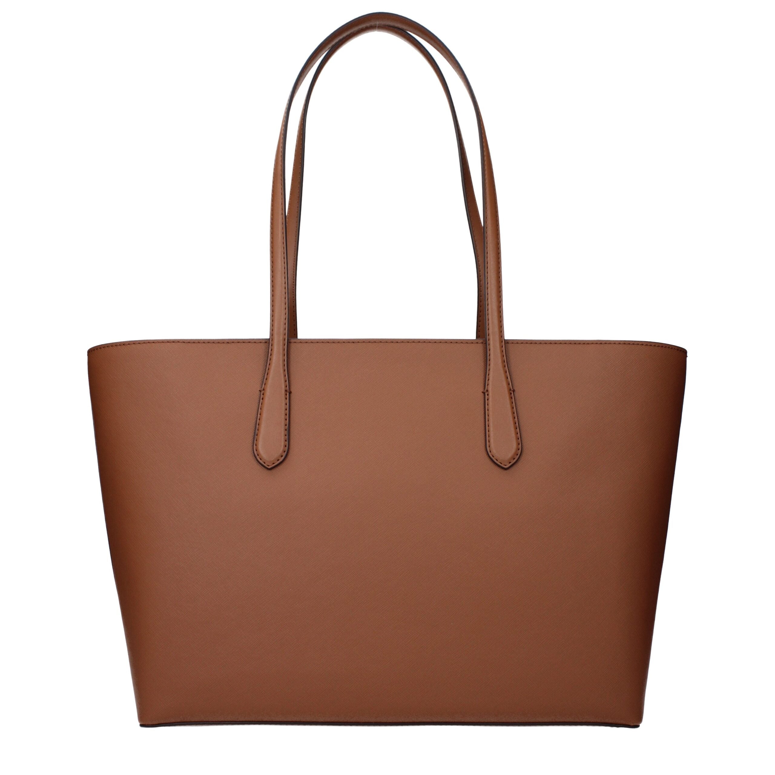 Michael Kors Braune Leder Schultertasche
