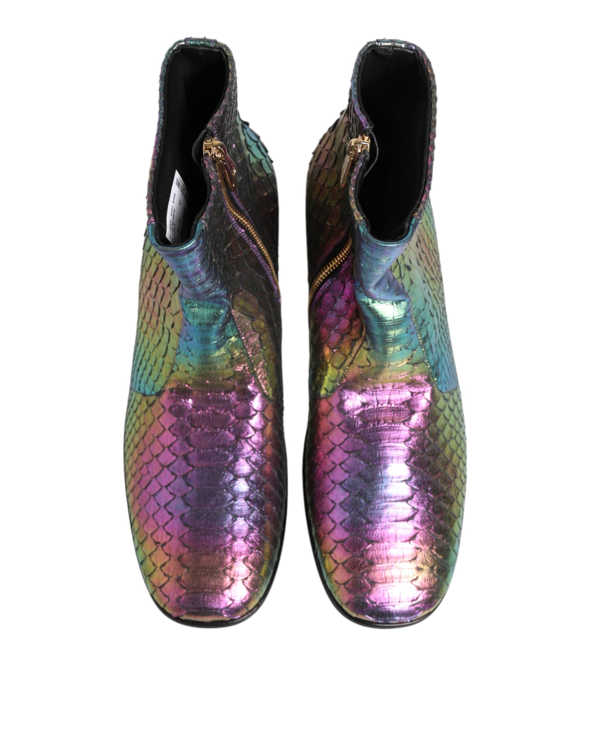 Dolce & Gabbana Bunte Chelsea-Stiefeletten