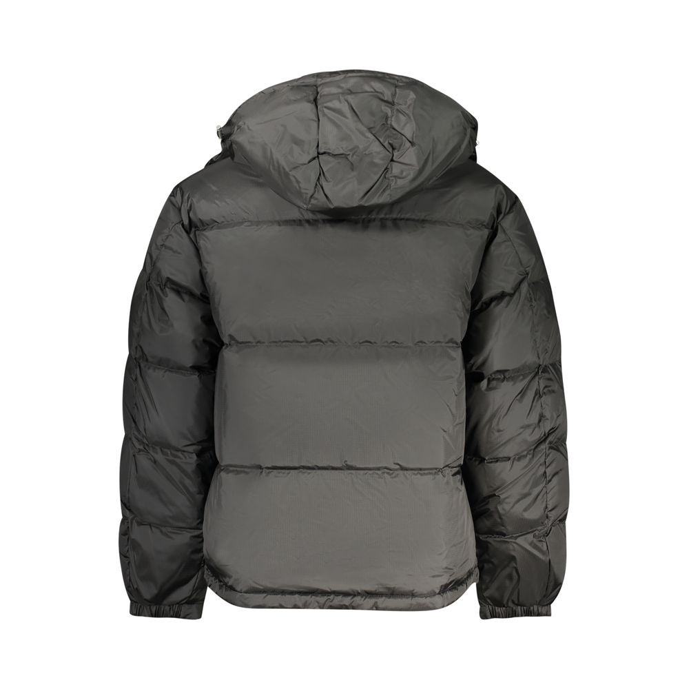 Tommy Hilfiger Schwarze Herrenjacke aus Polyester