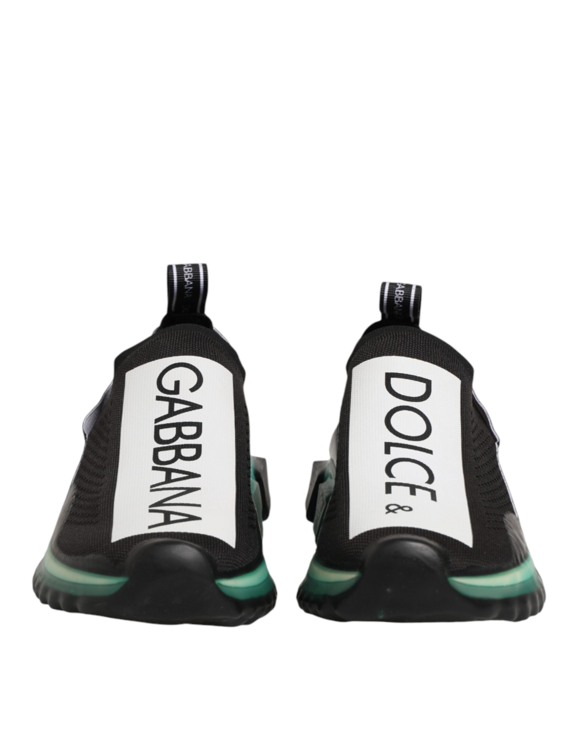 Dolce & Gabbana Schwarze Sorrento Herren-Sneaker zum Hineinschlüpfen