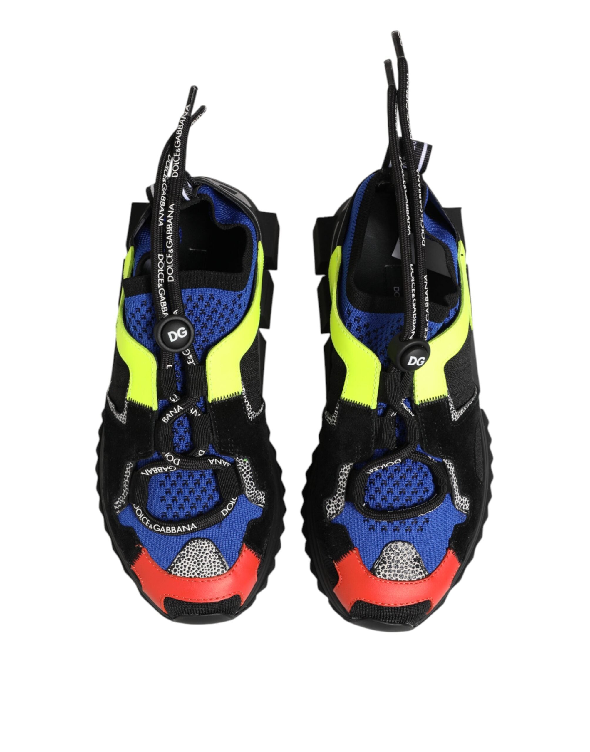 Dolce & Gabbana Bunte Sorrento Sneakers mit niedrigem Schaft